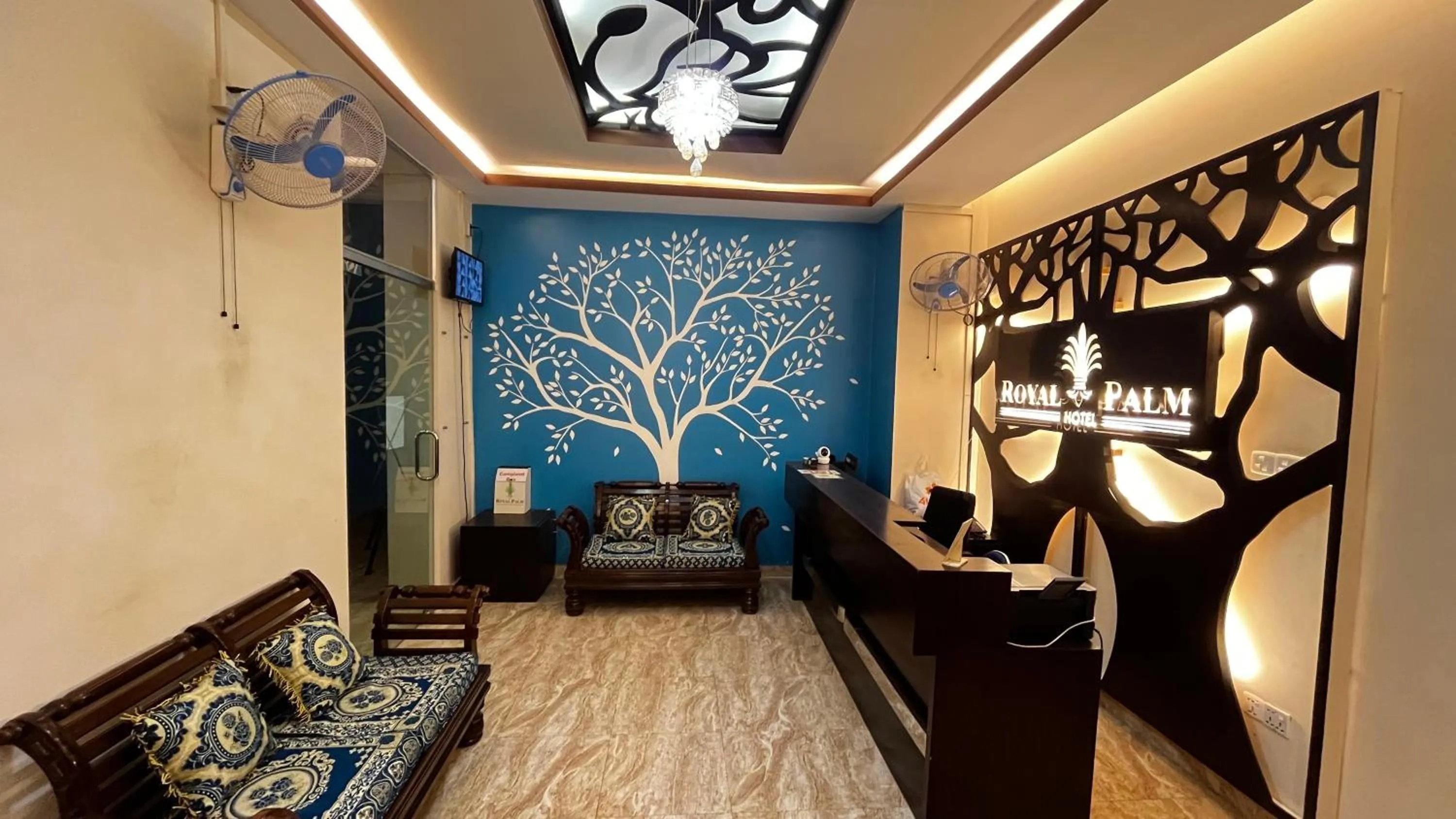 Living room in Hotel Royal Palm