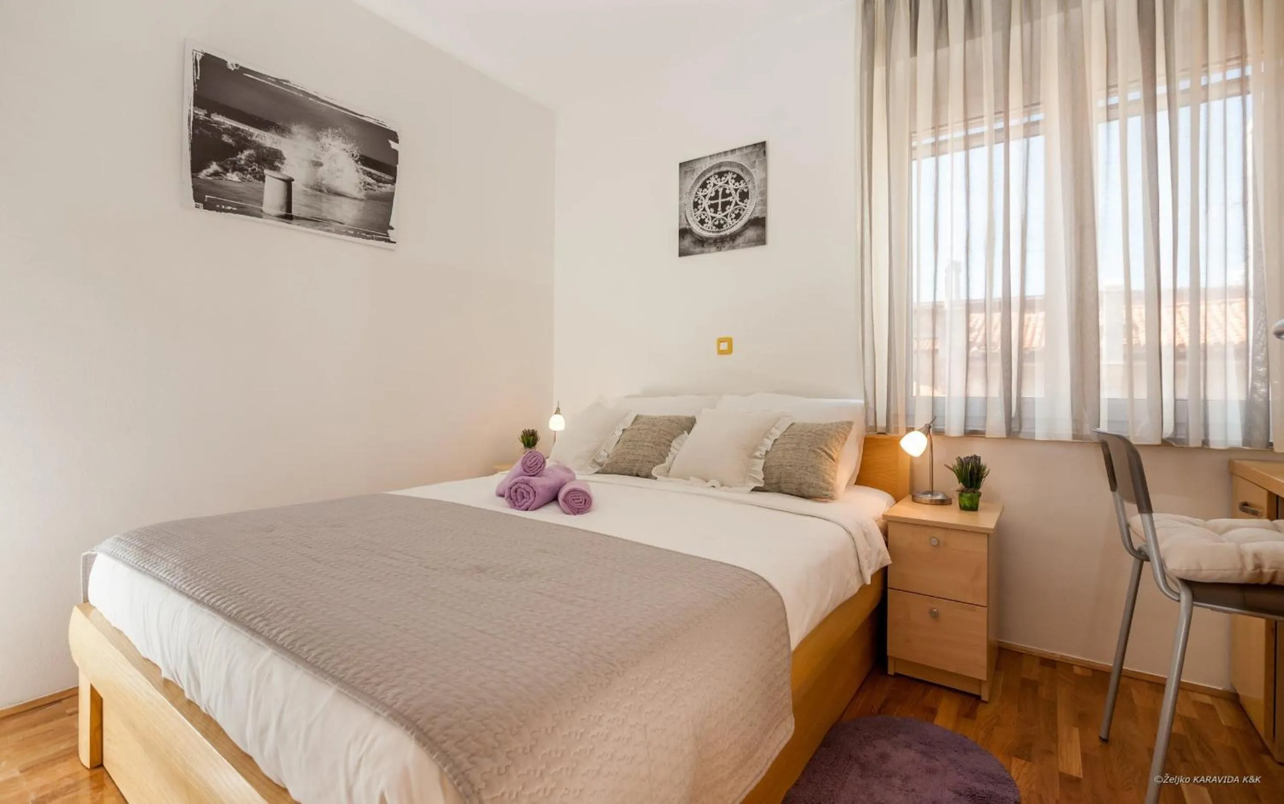 Bed in Aldo Apartments Center