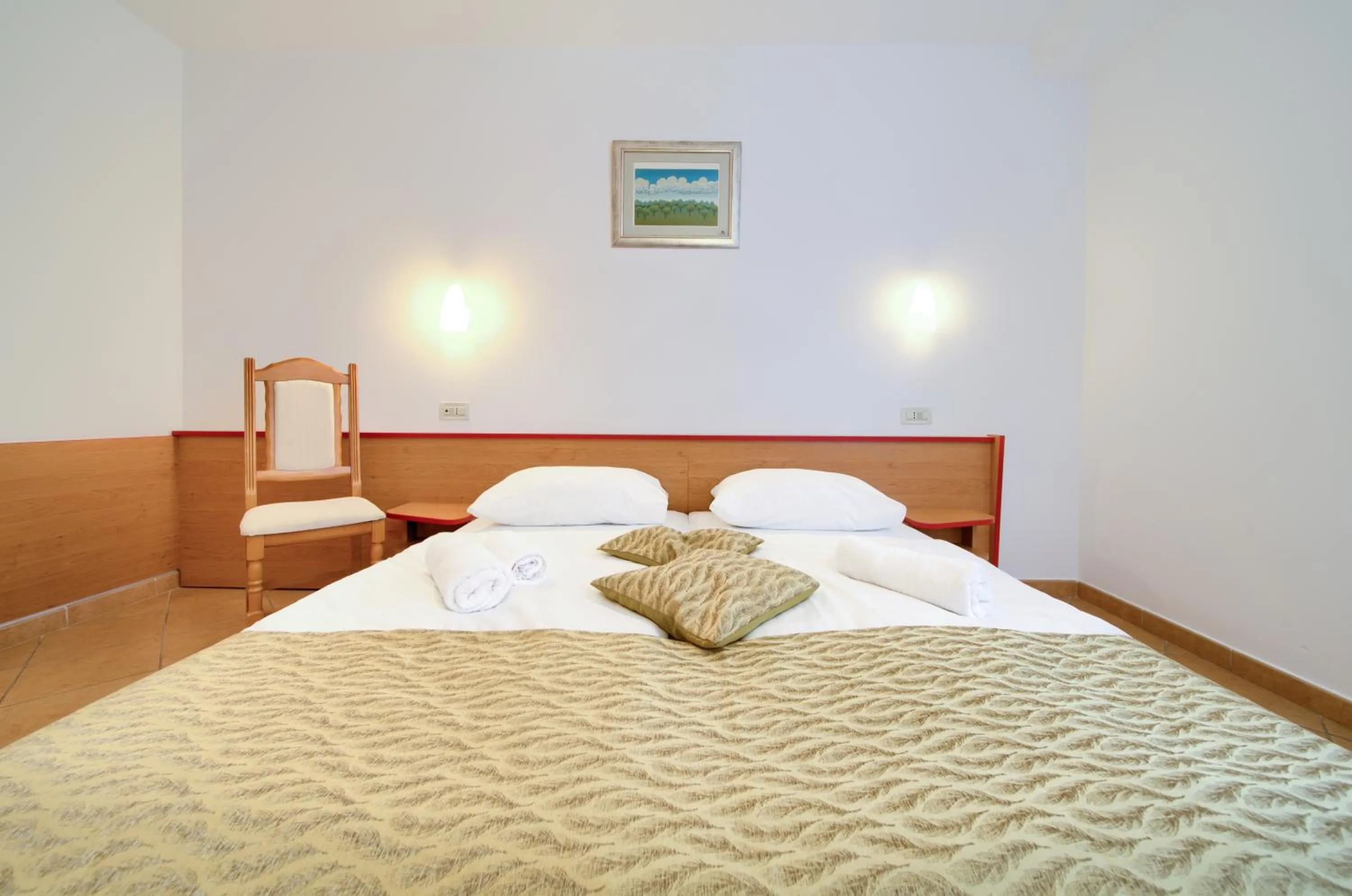 Bedroom, Bed in Villa Lovorka - Hotel Resort Dražica