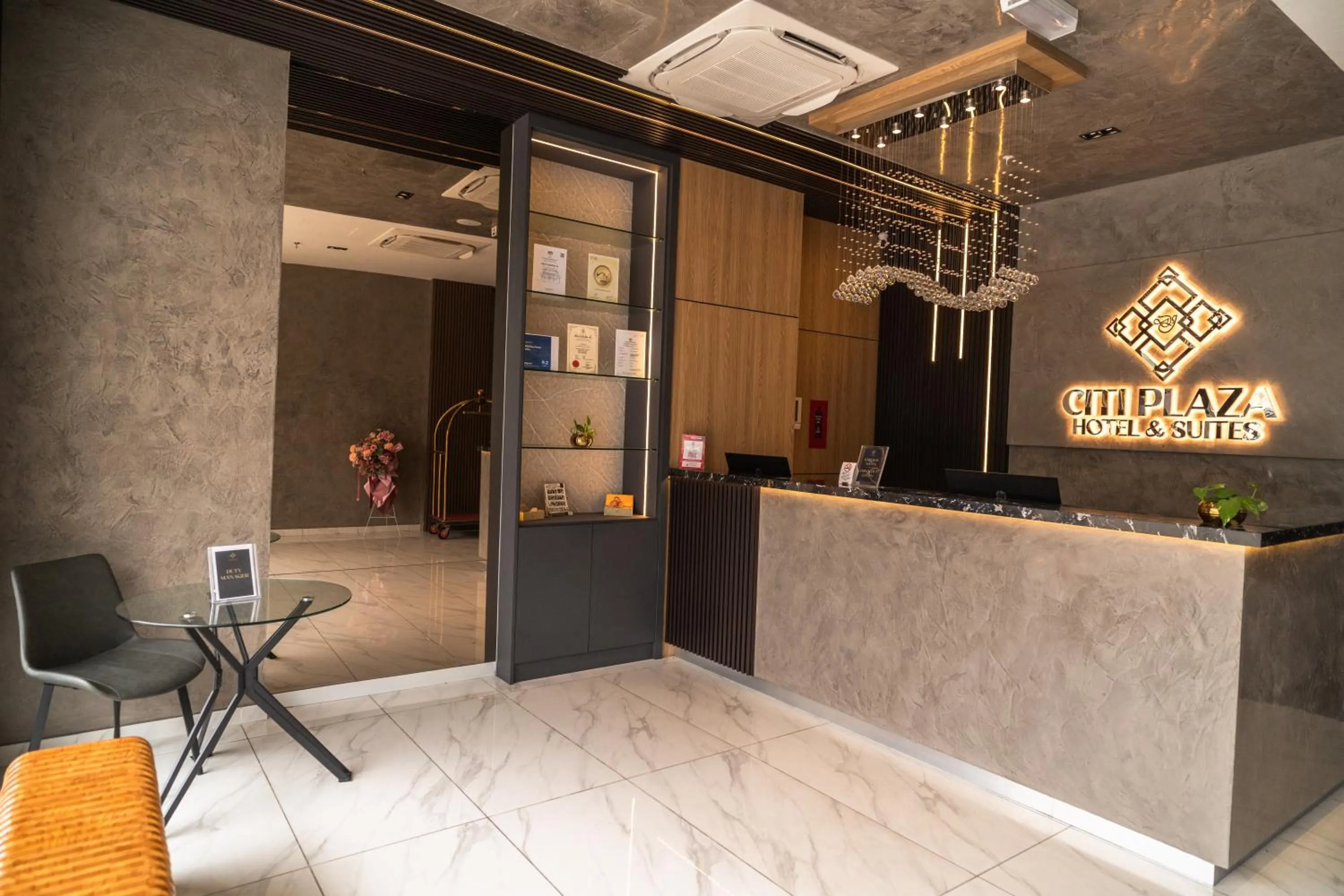 Property logo or sign in DJ Citi Plaza Hotel & Suites