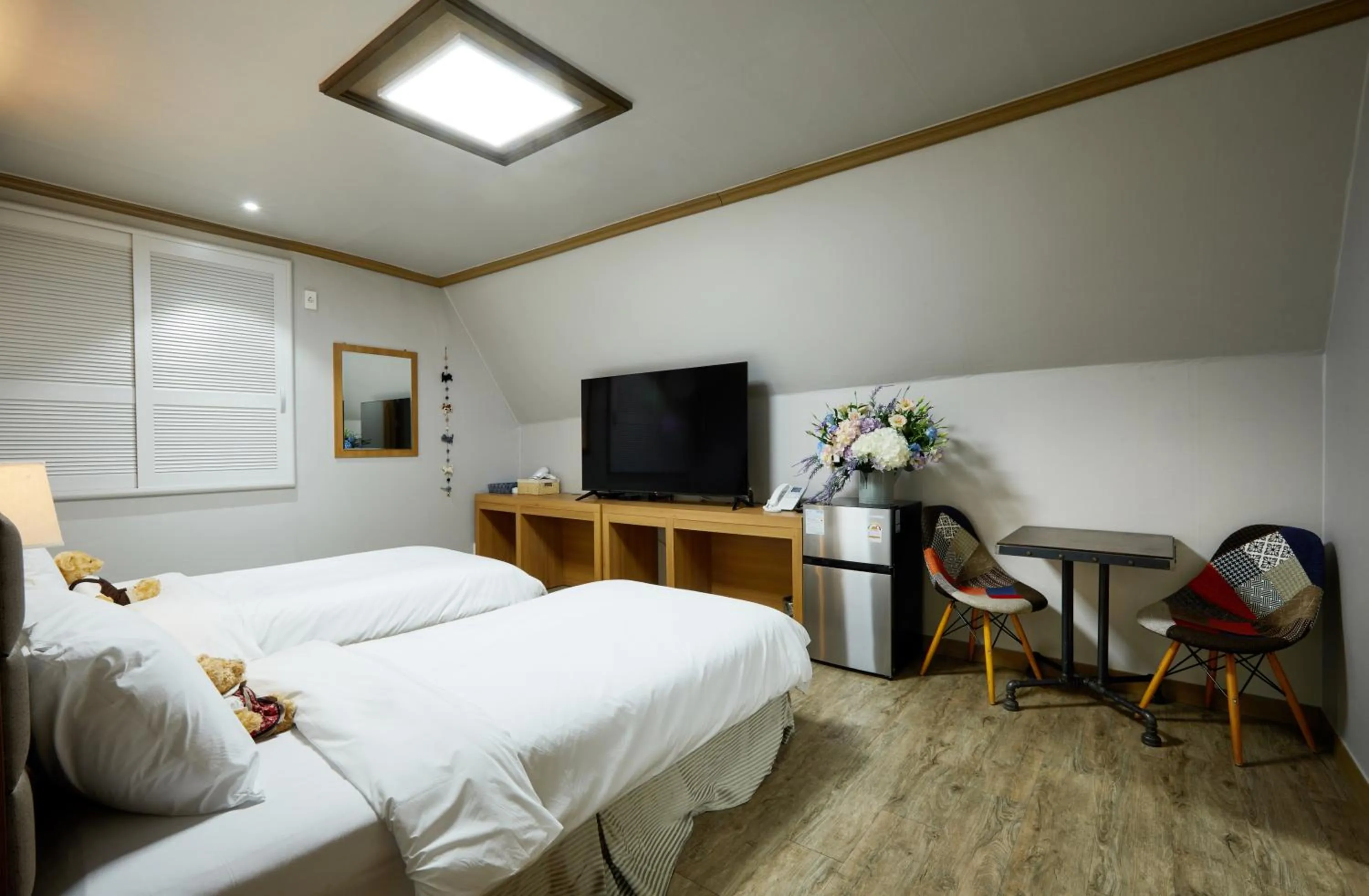 Bed in California Hotel