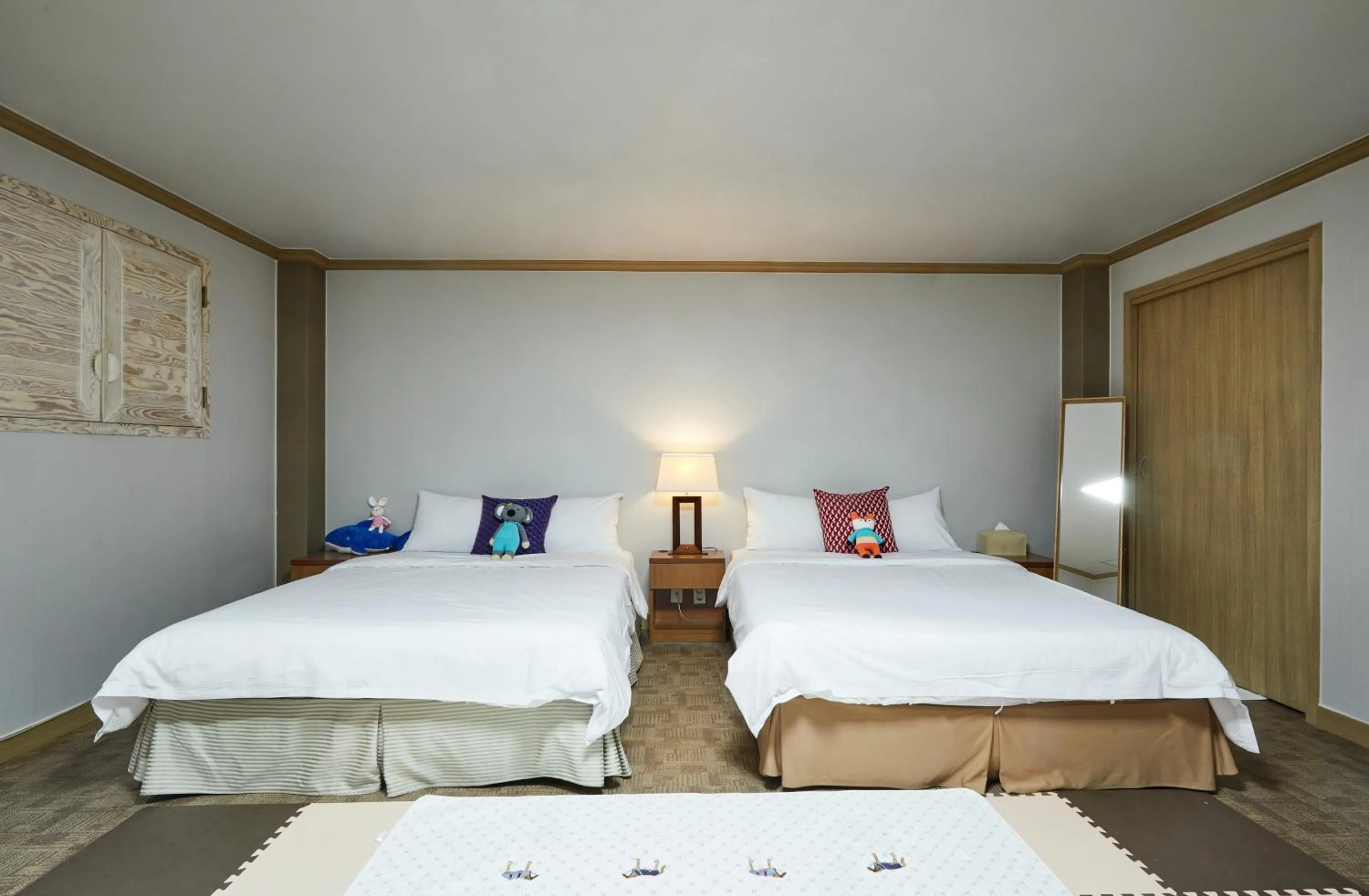 Bed in California Hotel