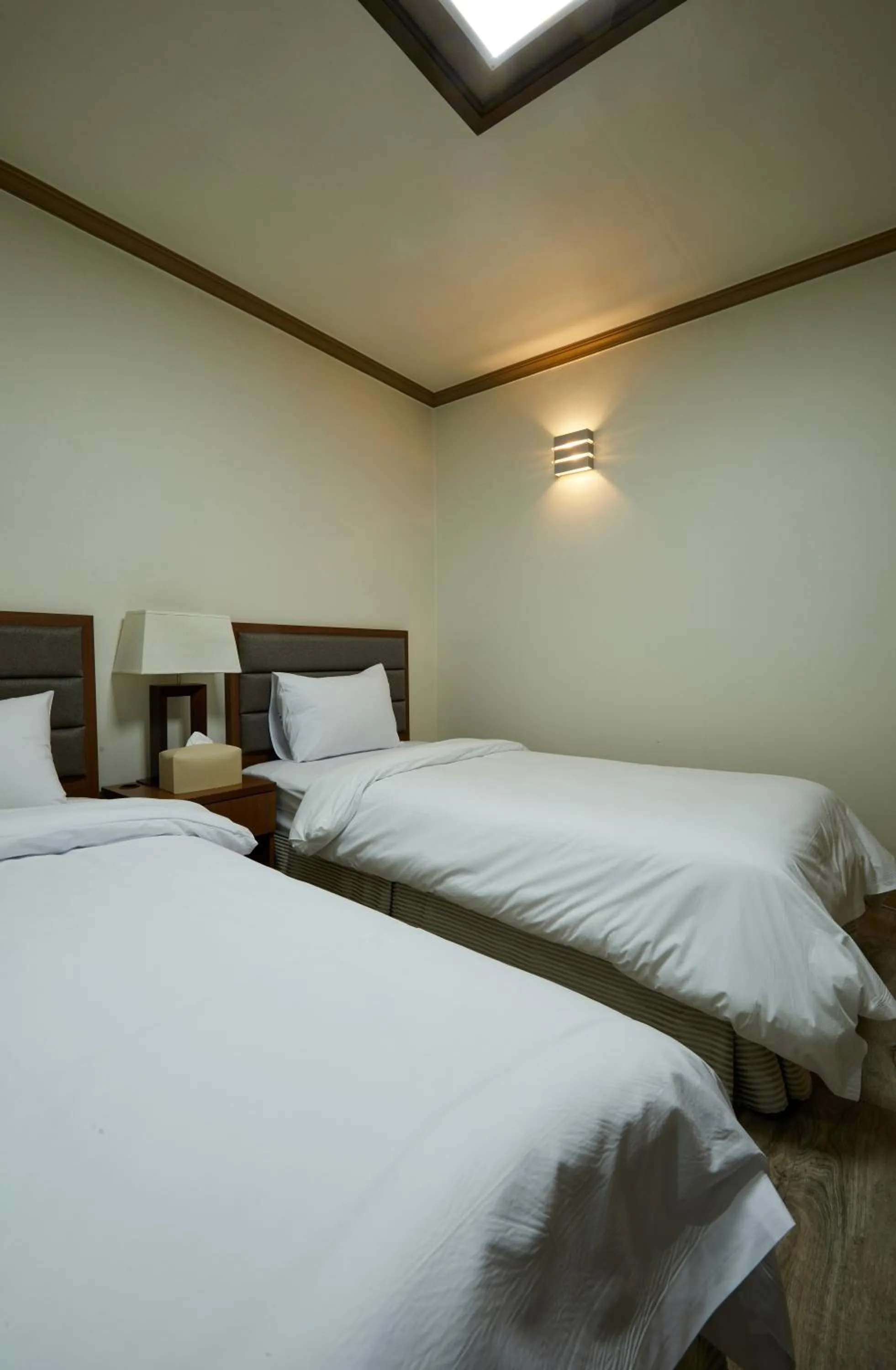 Bed in California Hotel