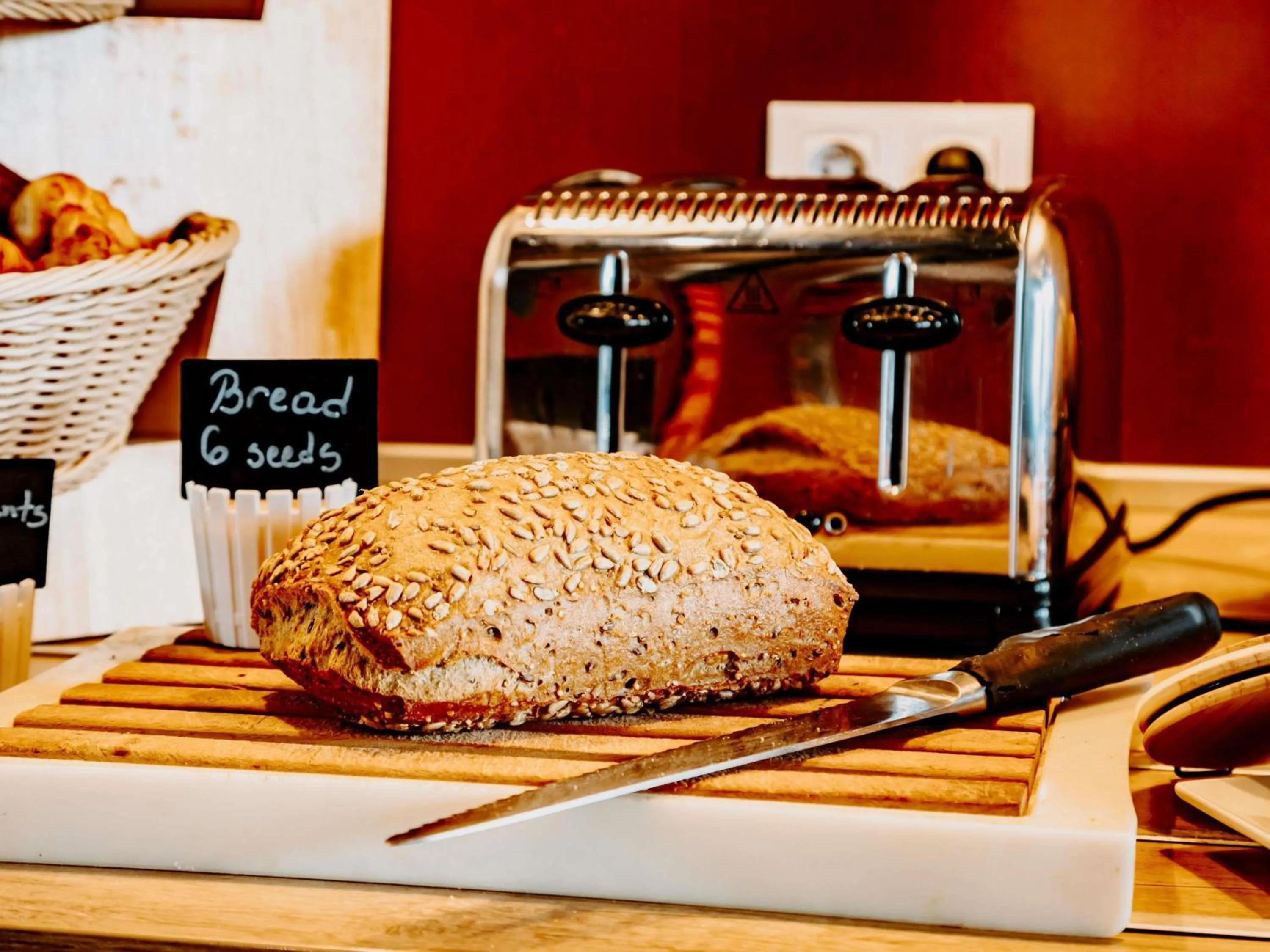 Breakfast in Ibis Sofia Airport Hotel