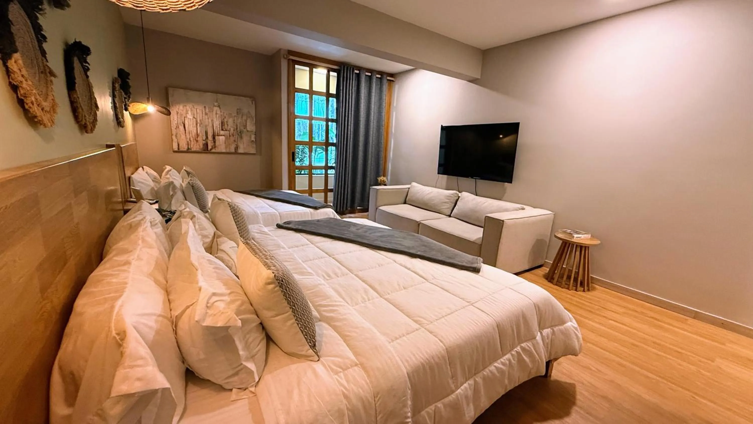 Bed in Poblado Muuk Hotel Boutique Campestre