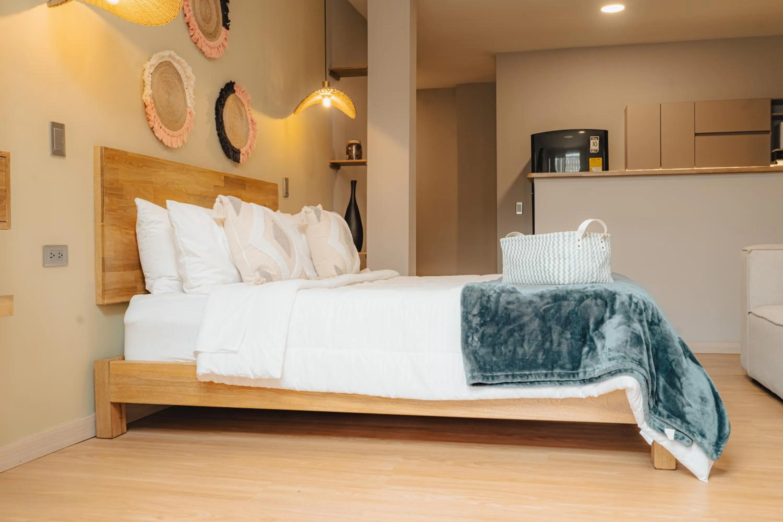 Bed in Poblado Muuk Hotel Boutique Campestre