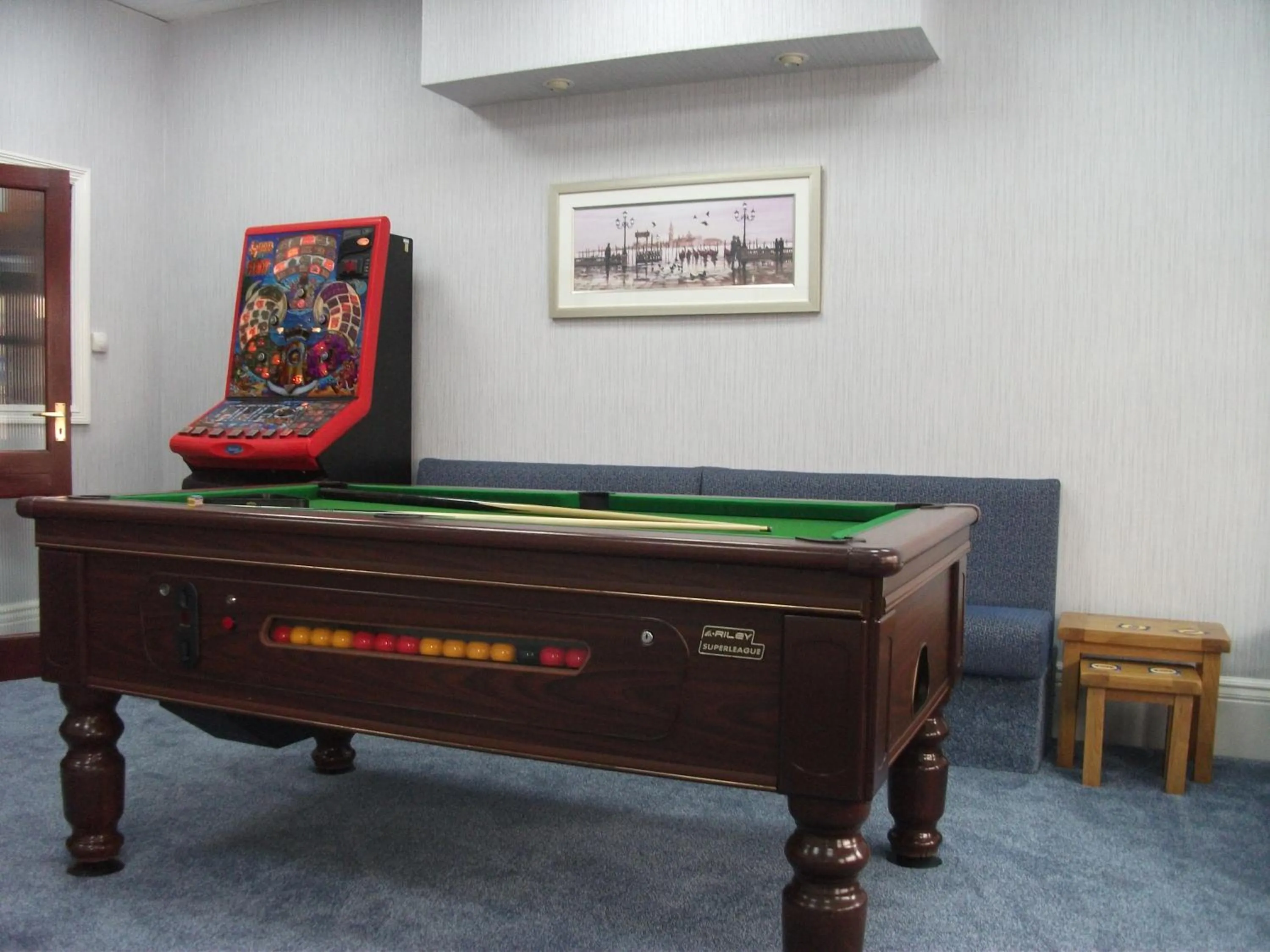 Game Room in Sherwood Hotel