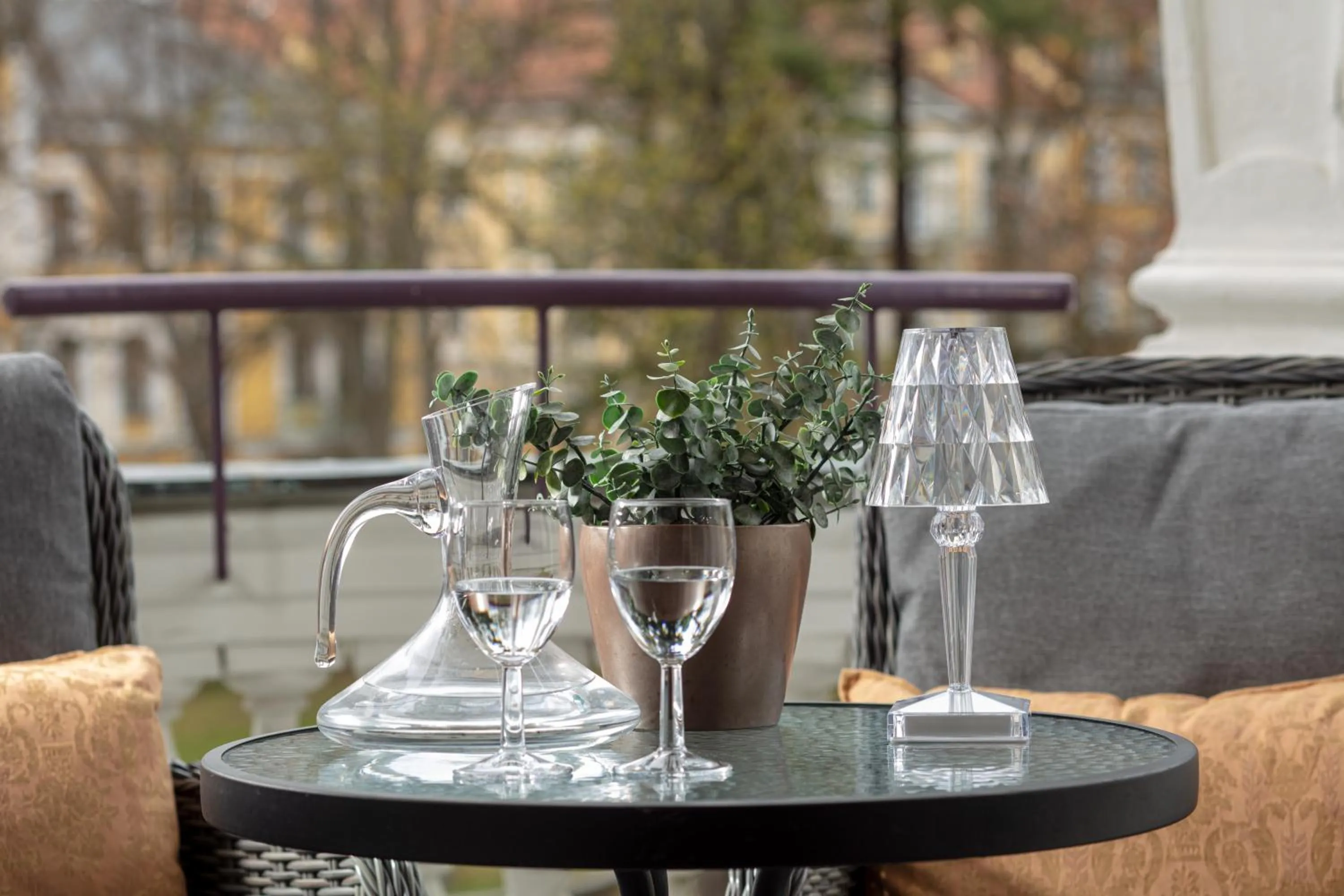 Balcony/Terrace in Imperial Spa & Kurhotel