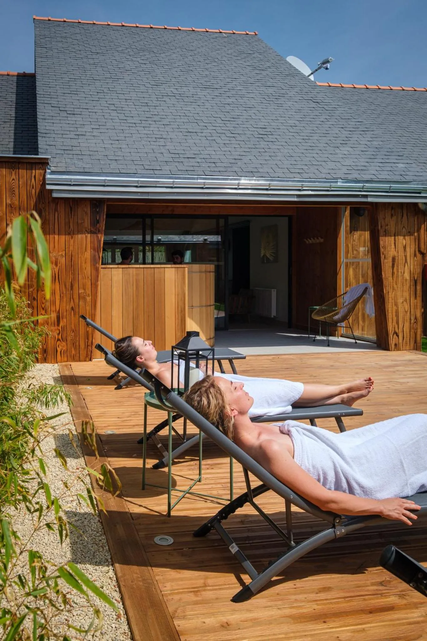 Solarium in Domaine de Roiffé