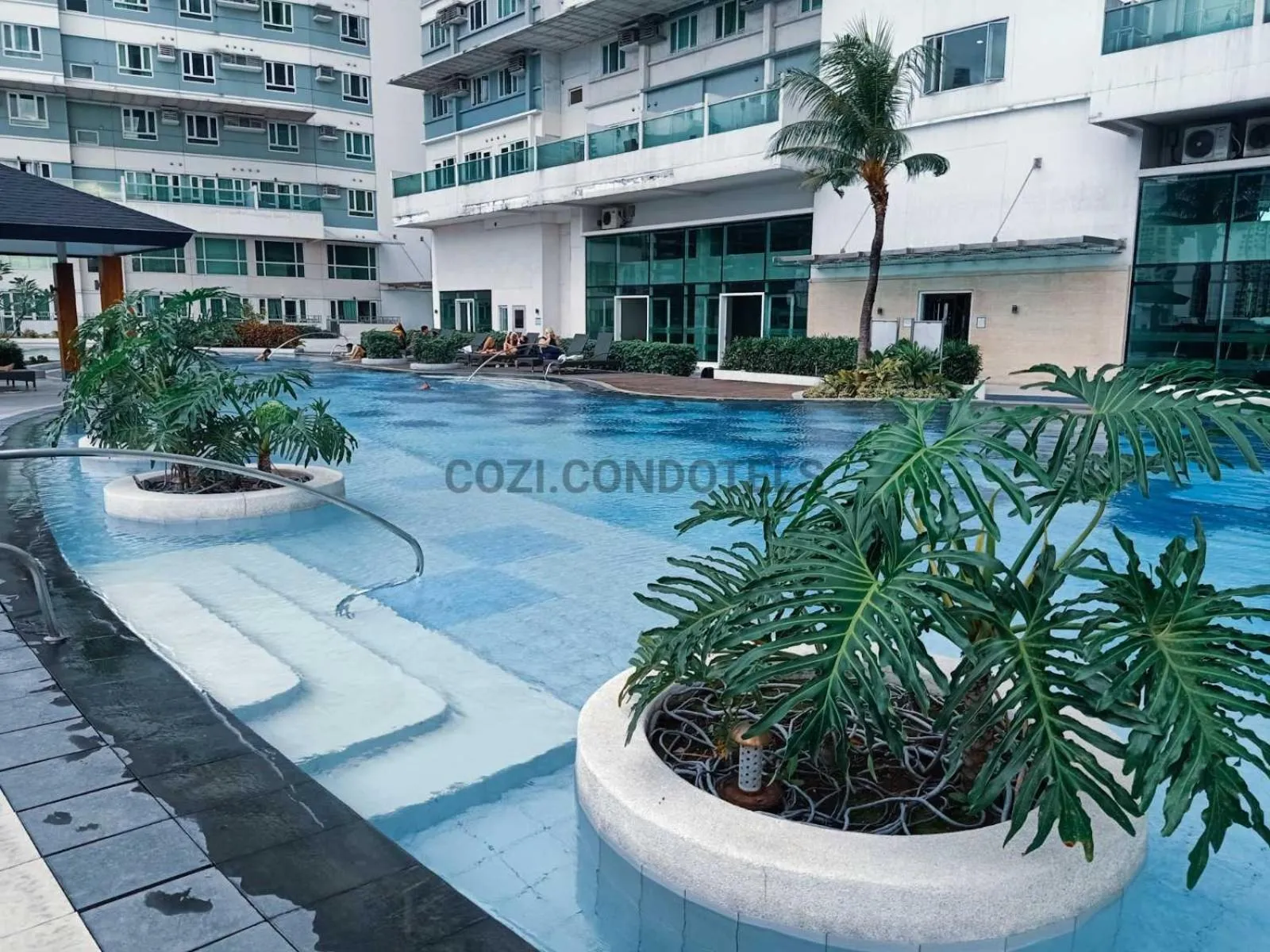 Swimming pool in The Beacon Makati by Cozi Condotels