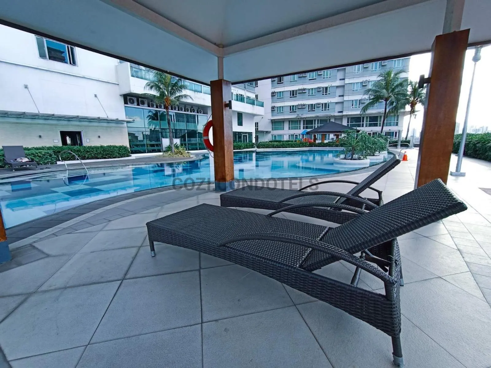 Swimming pool in The Beacon Makati by Cozi Condotels