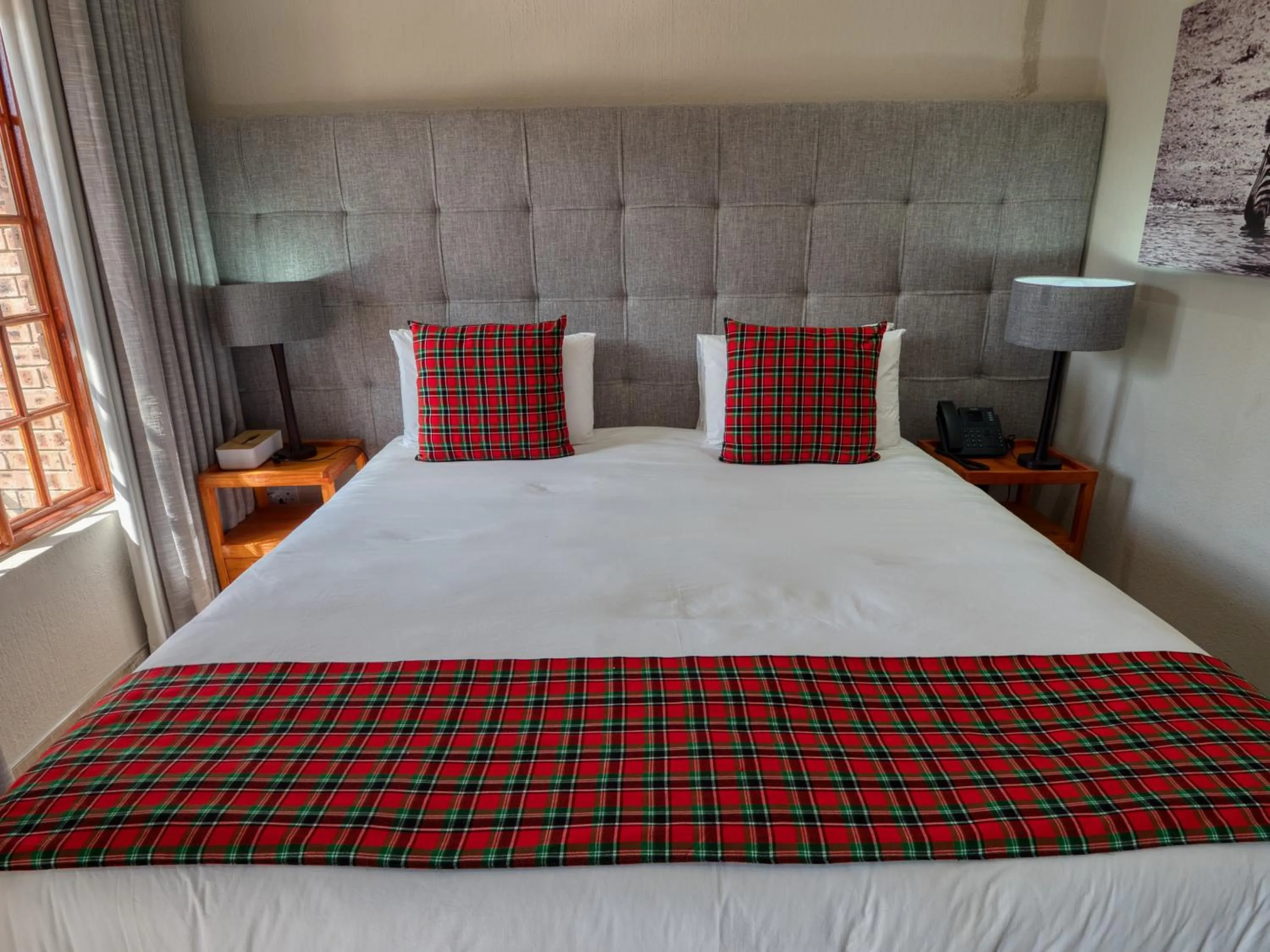Bed in Tembo Guest Lodge