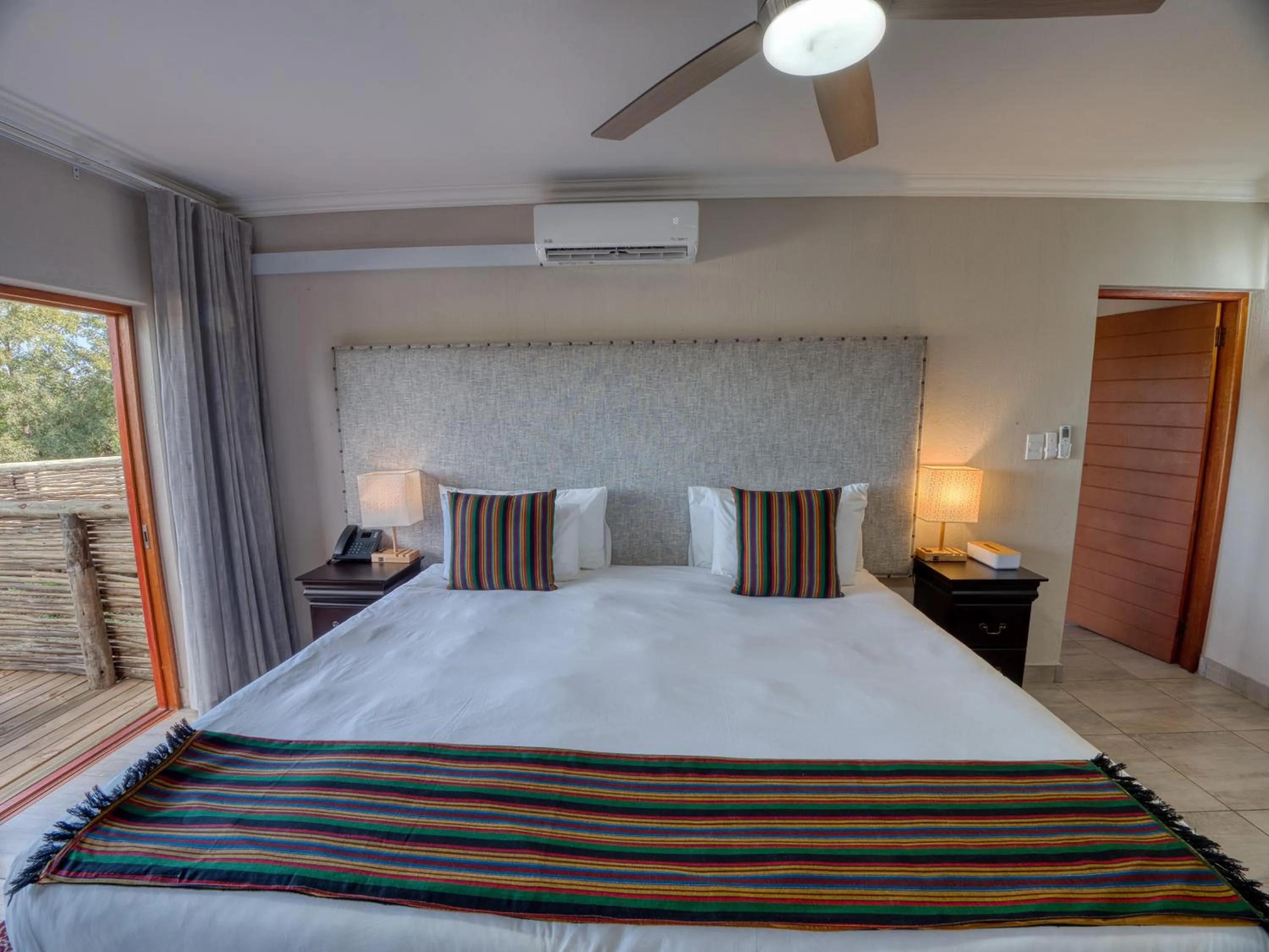 Bed in Tembo Guest Lodge