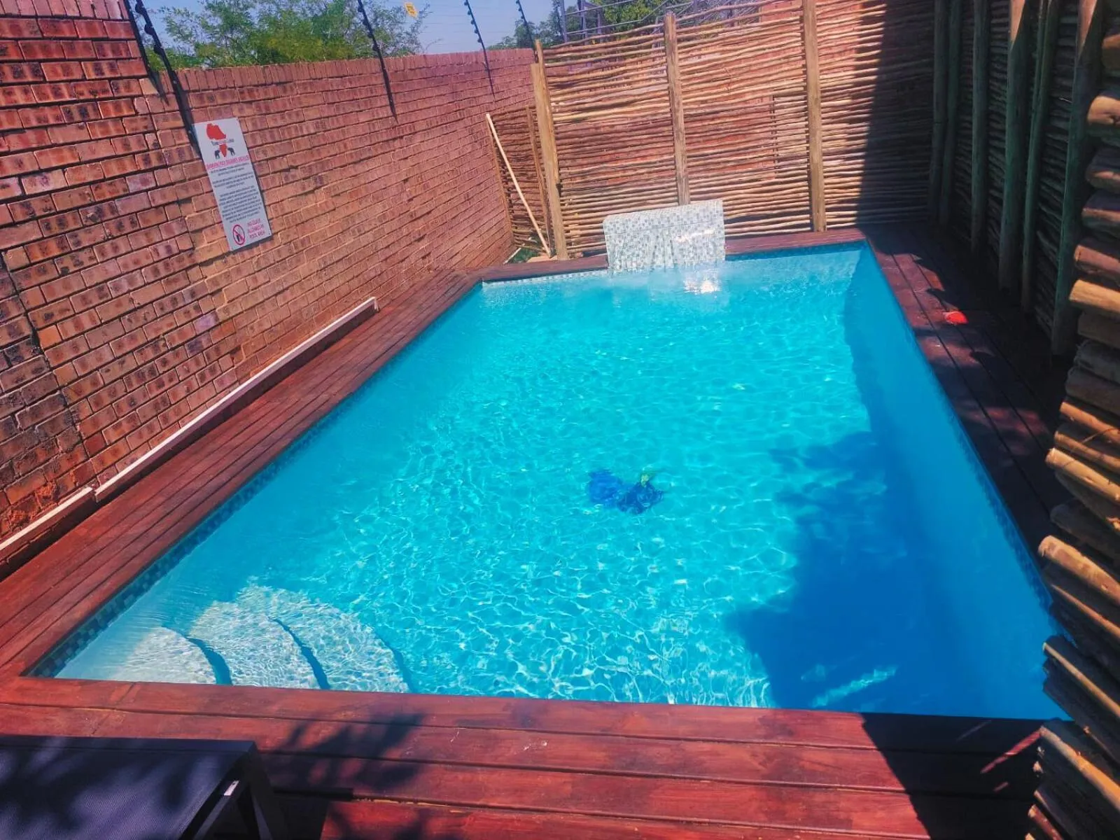 Swimming pool in Tembo Guest Lodge