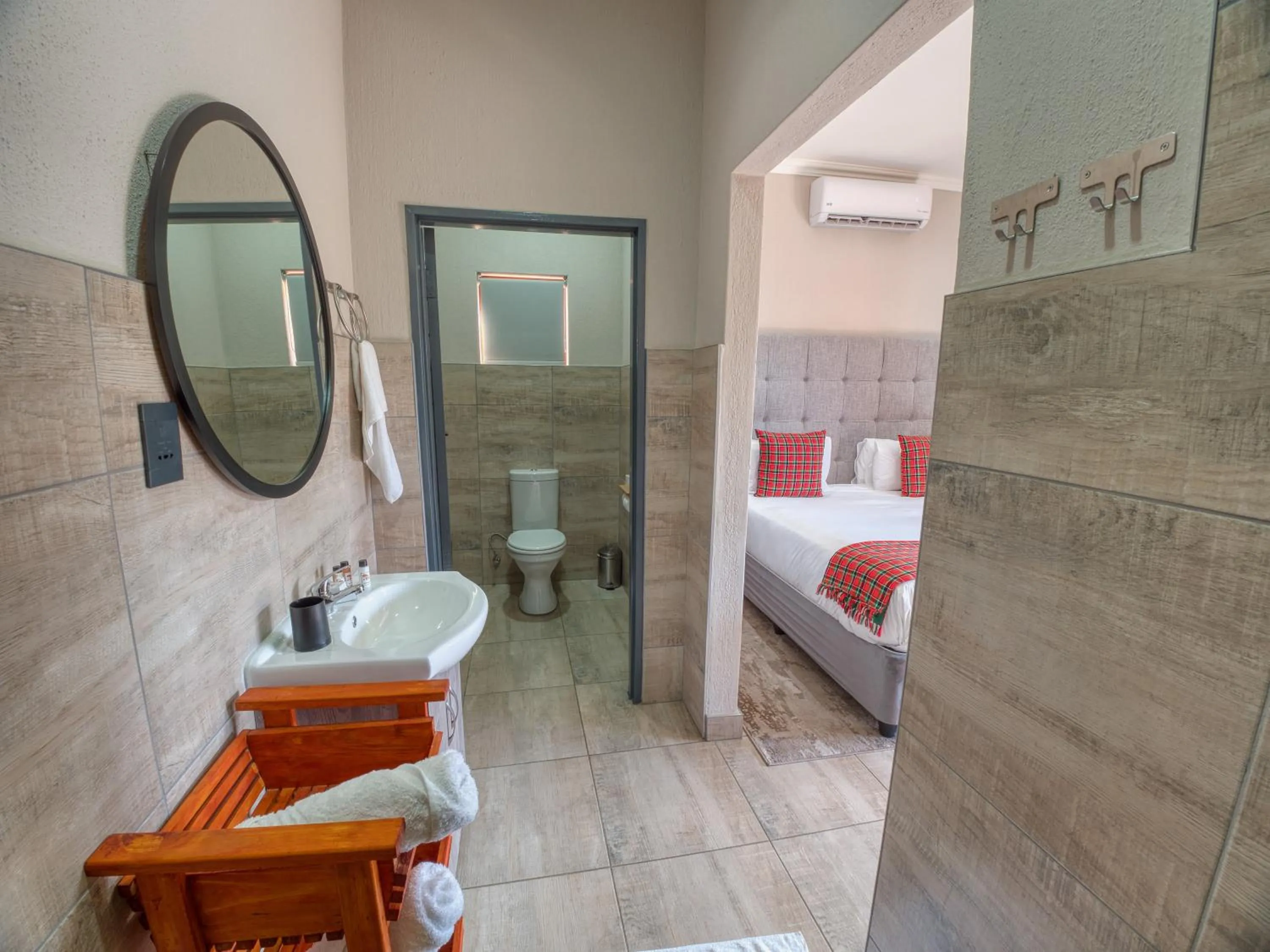 Bed in Tembo Guest Lodge