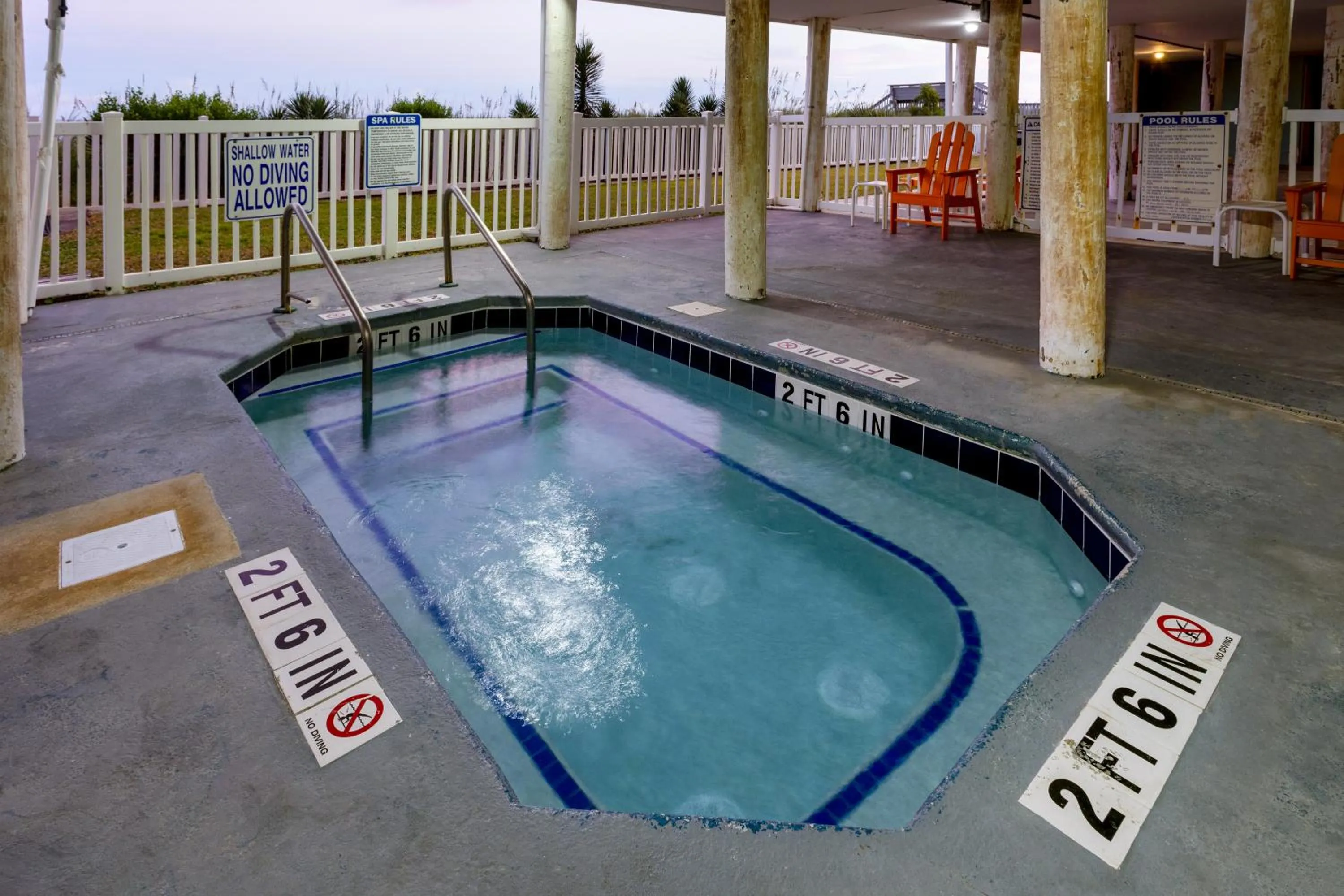 Hot Tub in Sandpebble Beach Club Surfside Beach a Ramada by Wyndham