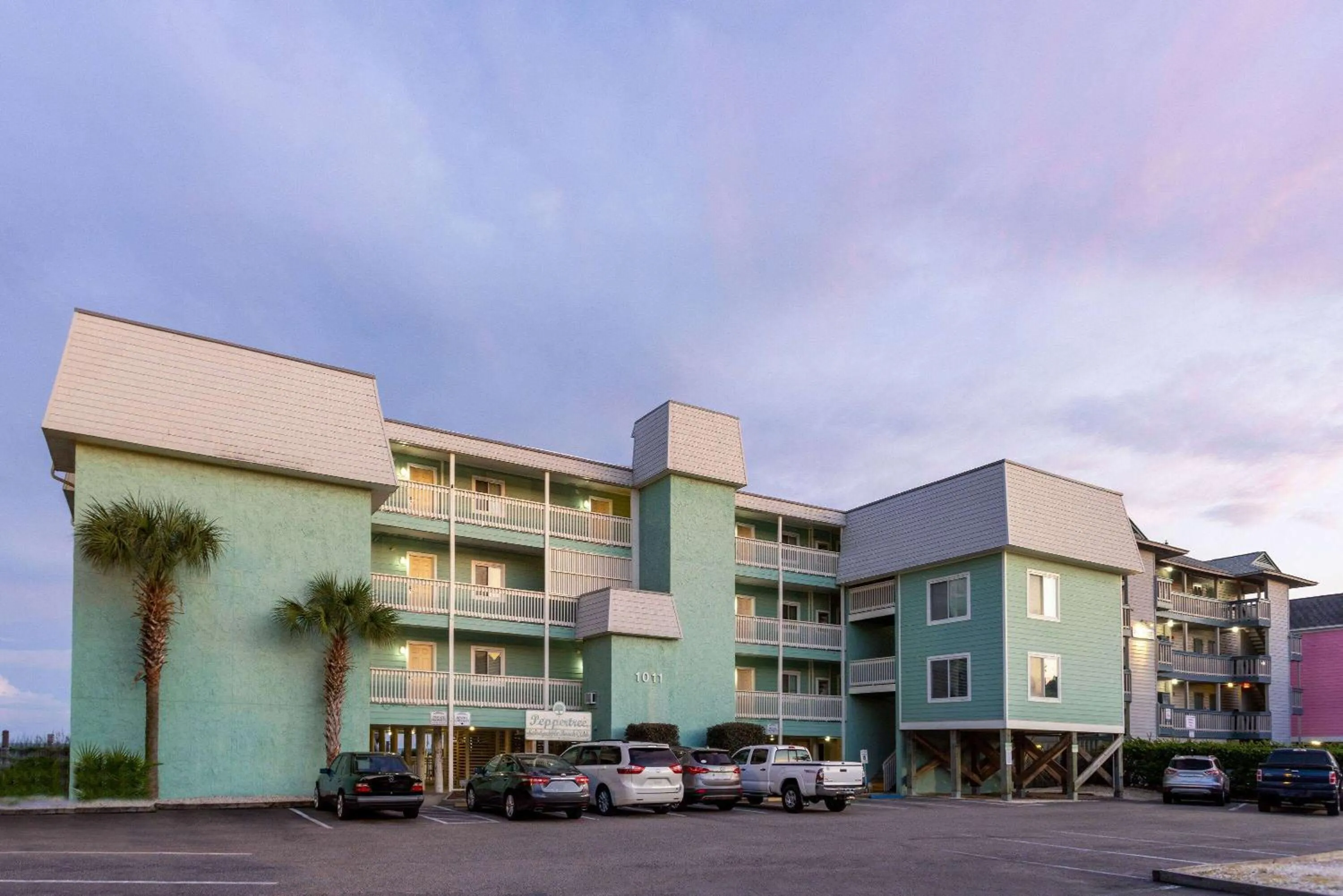 Property building in Sandpebble Beach Club Surfside Beach a Ramada by Wyndham
