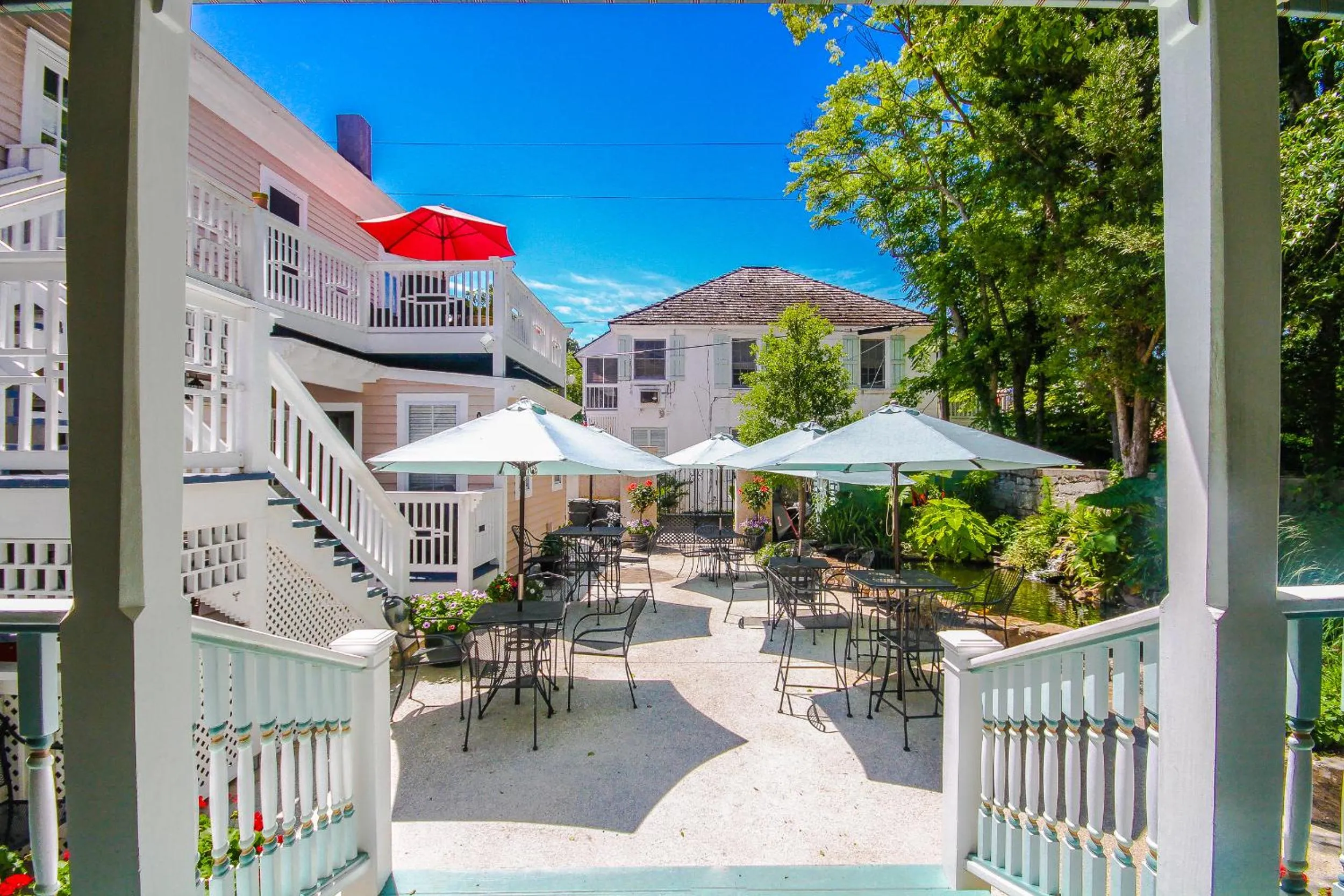 Patio in The Kenwood Inn Oldest Bed and Breakfast, St Augustine Historic District