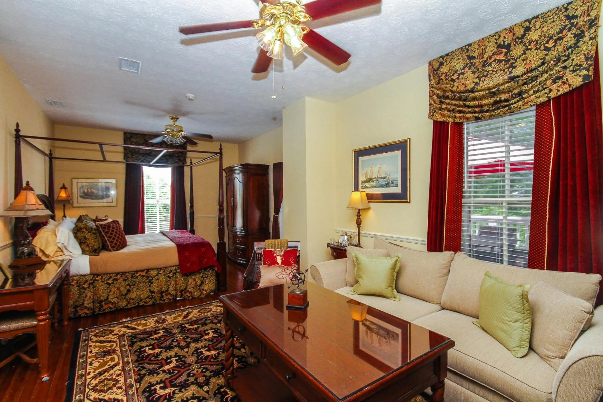Bedroom in The Kenwood Inn Oldest Bed and Breakfast, St Augustine Historic District