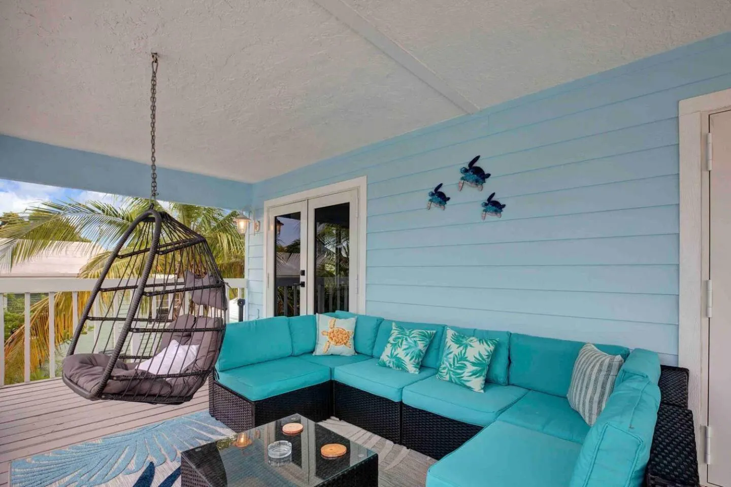 Patio in Casa Blue Pelican.