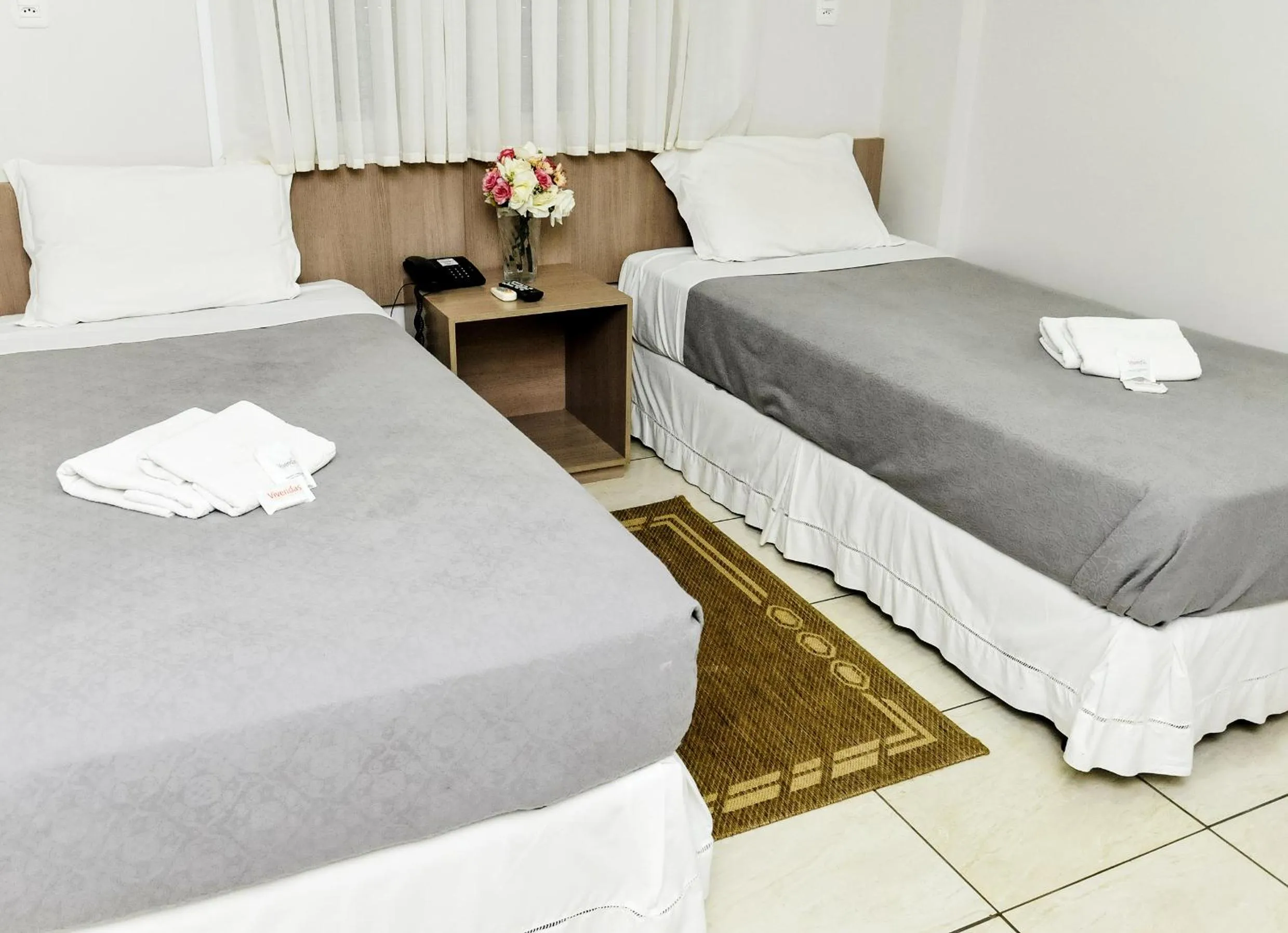 Bed in Vivendas Hotel