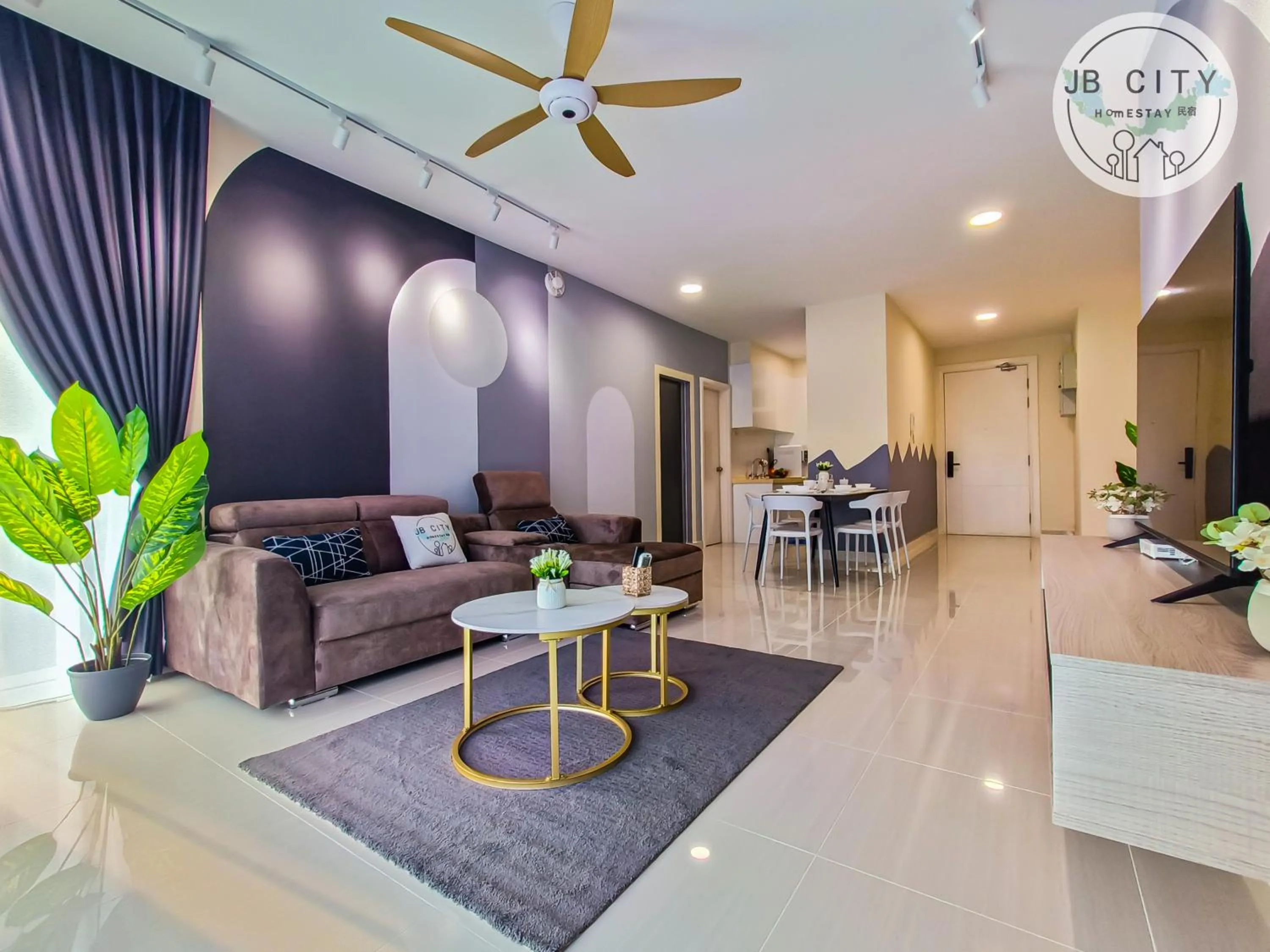 Living room in Medini Signature Suites by RR JBcity