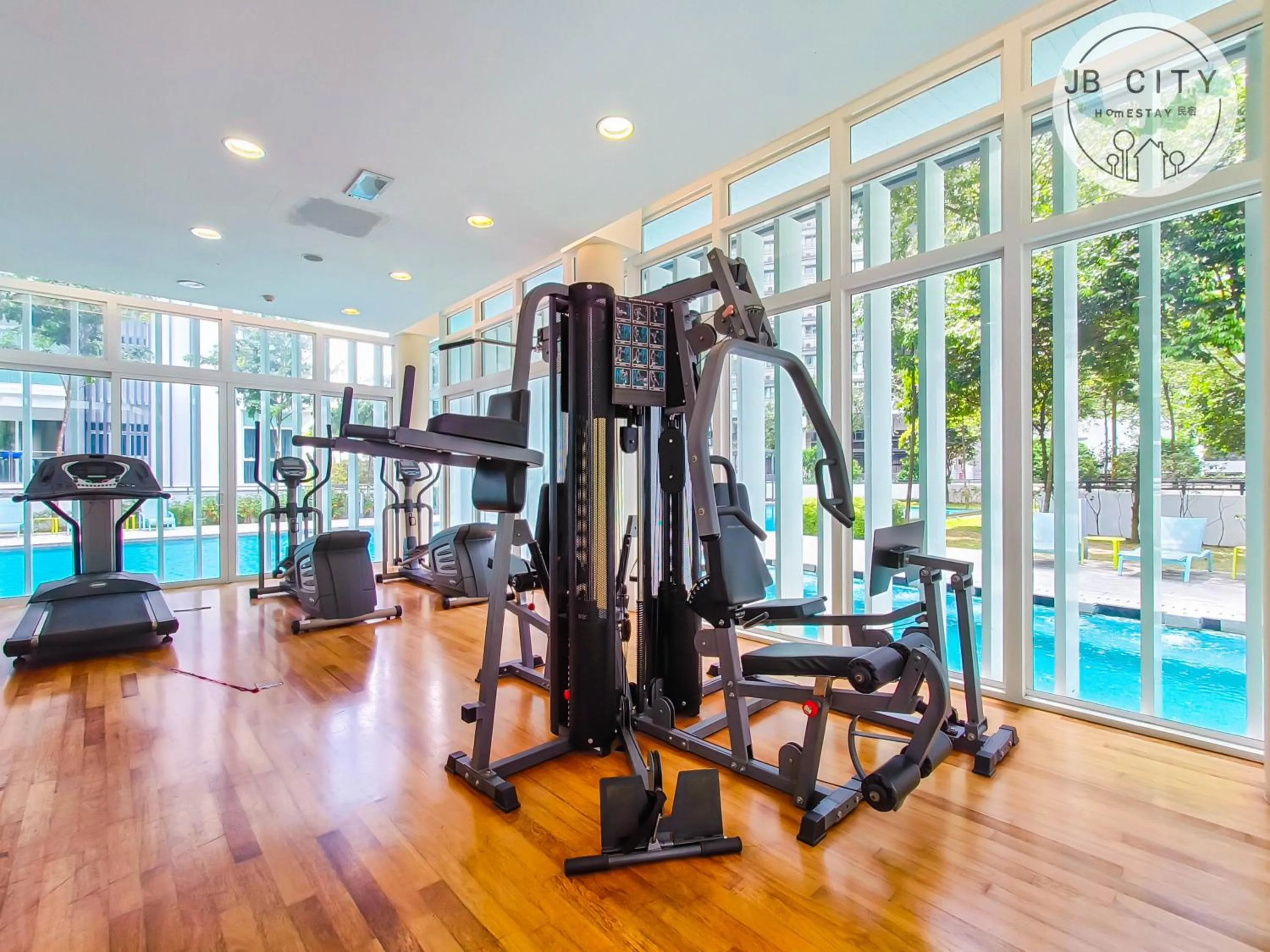 Fitness centre/facilities in Medini Signature Suites by RR JBcity