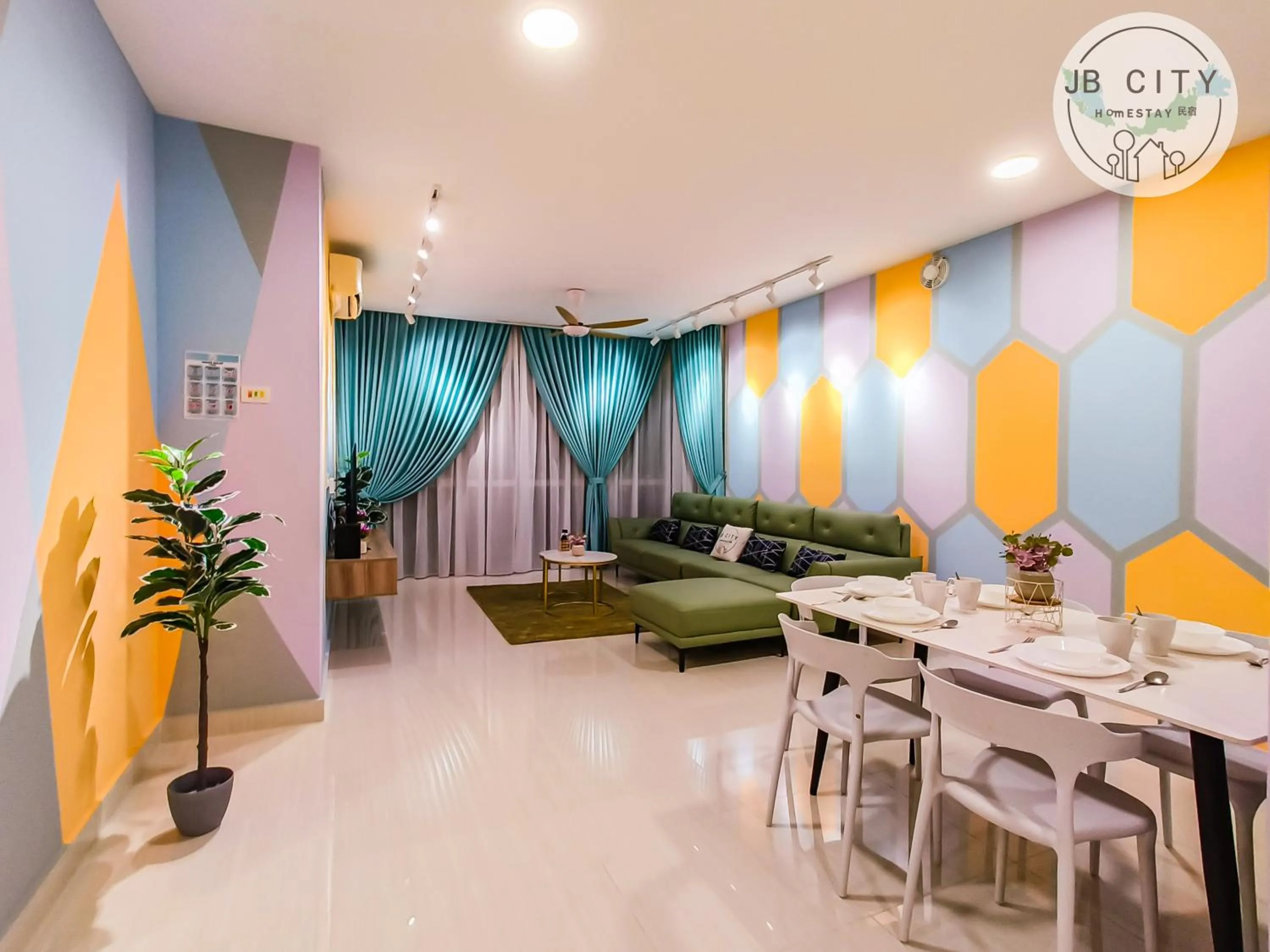 Living room in Medini Signature Suites by RR JBcity