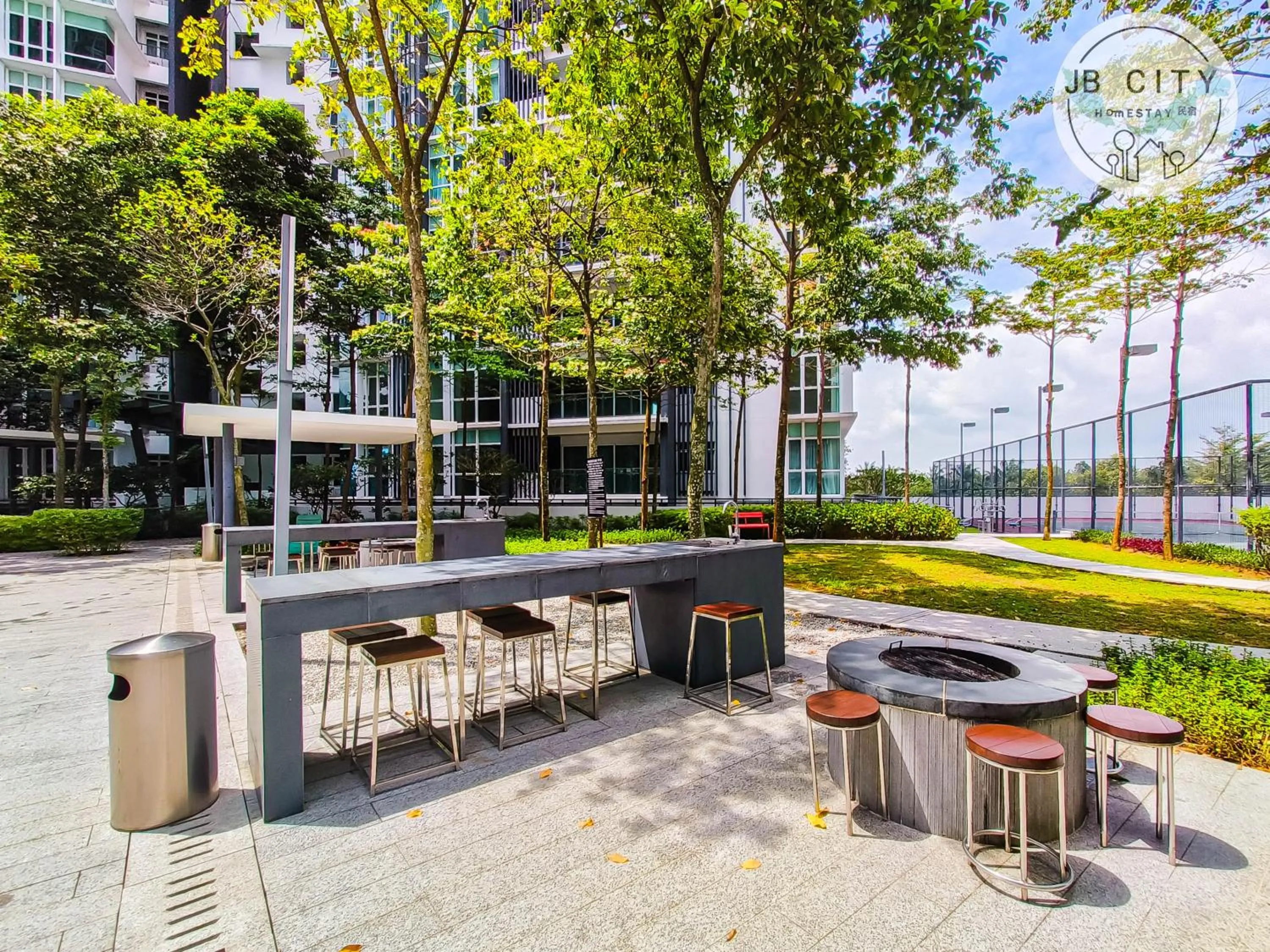 Natural landscape in Medini Signature Suites by RR JBcity