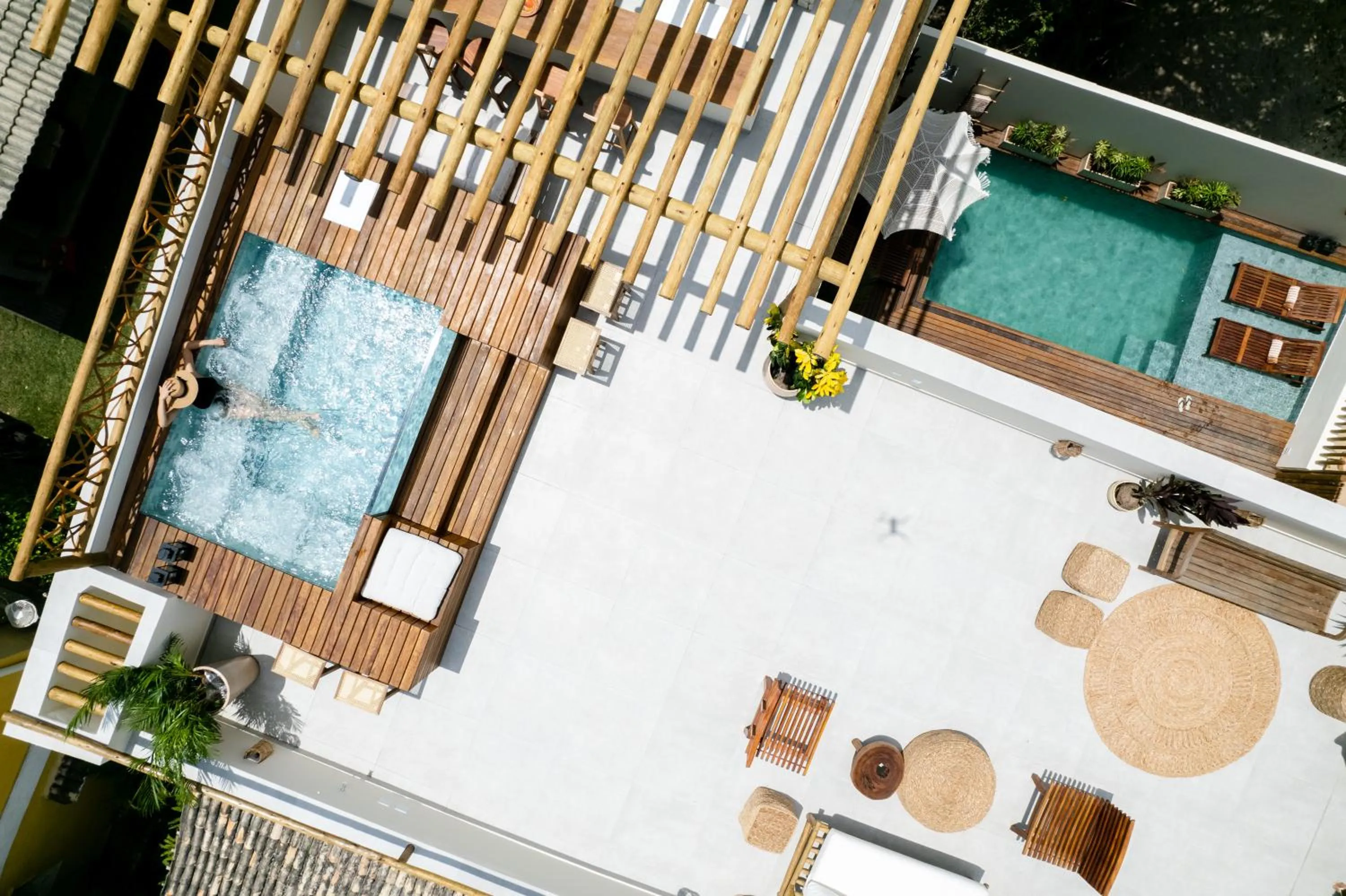 Hot Tub in Villa Odara