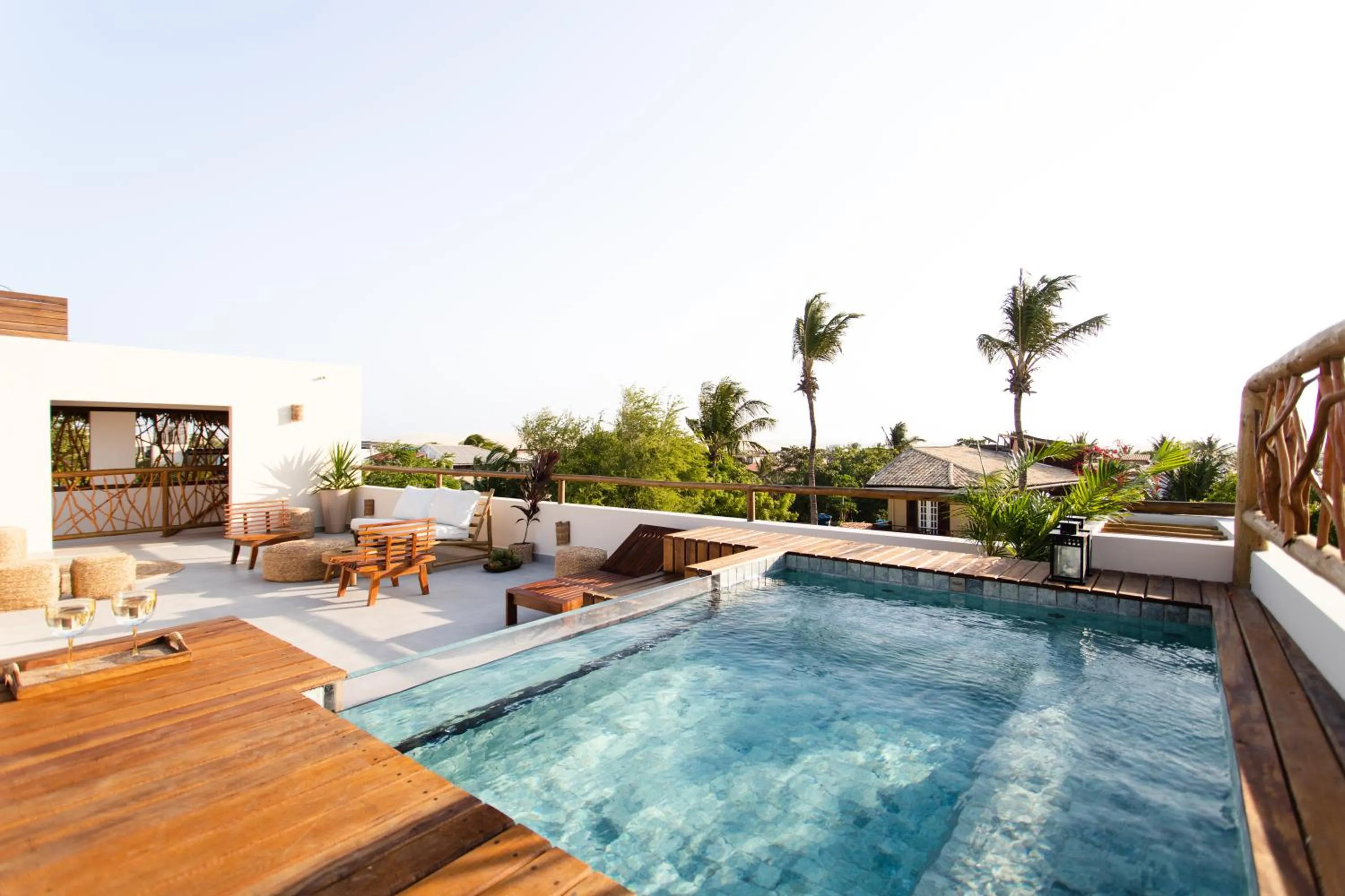 Hot Tub in Villa Odara
