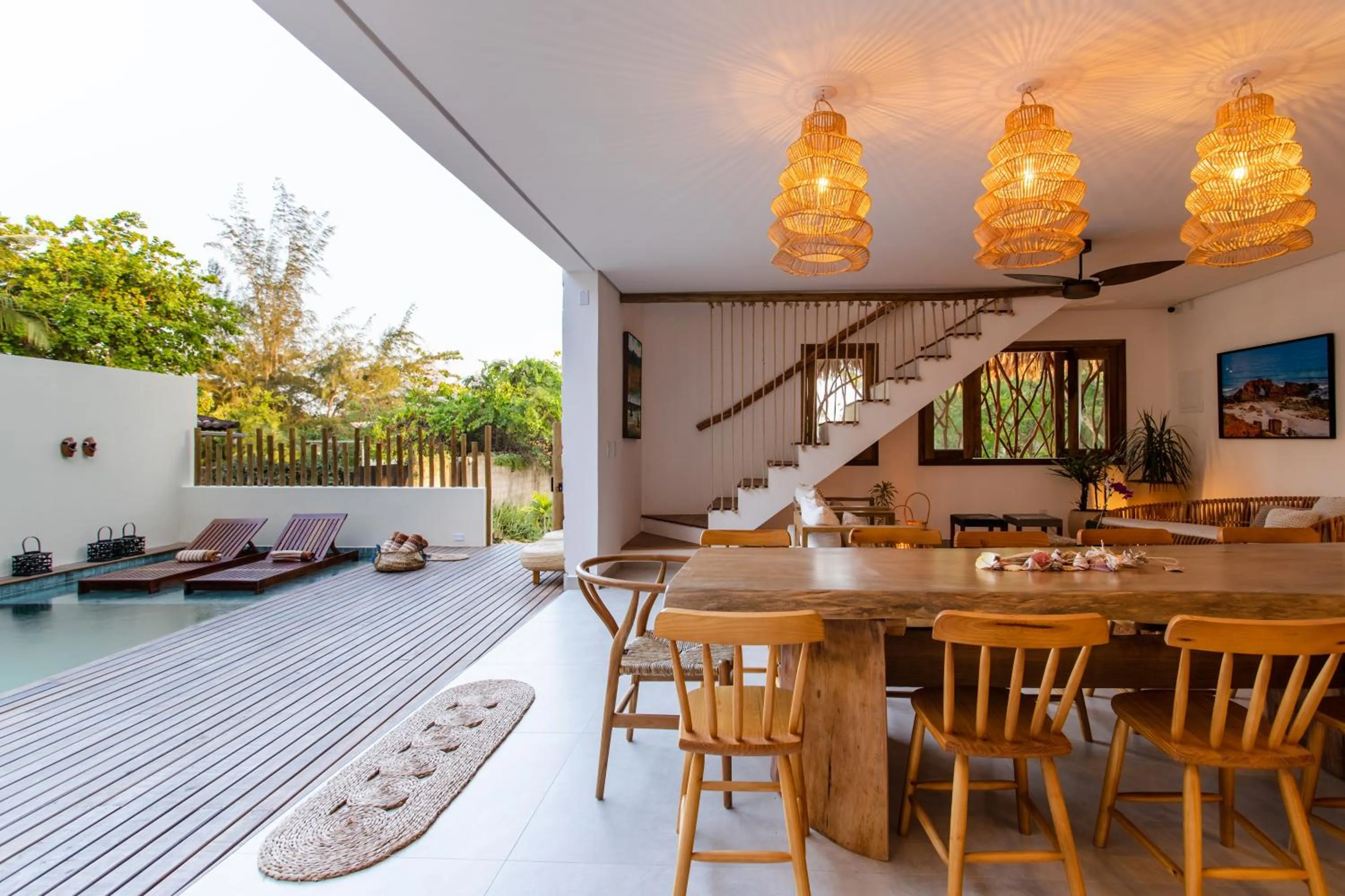 Communal lounge/ TV room in Villa Odara