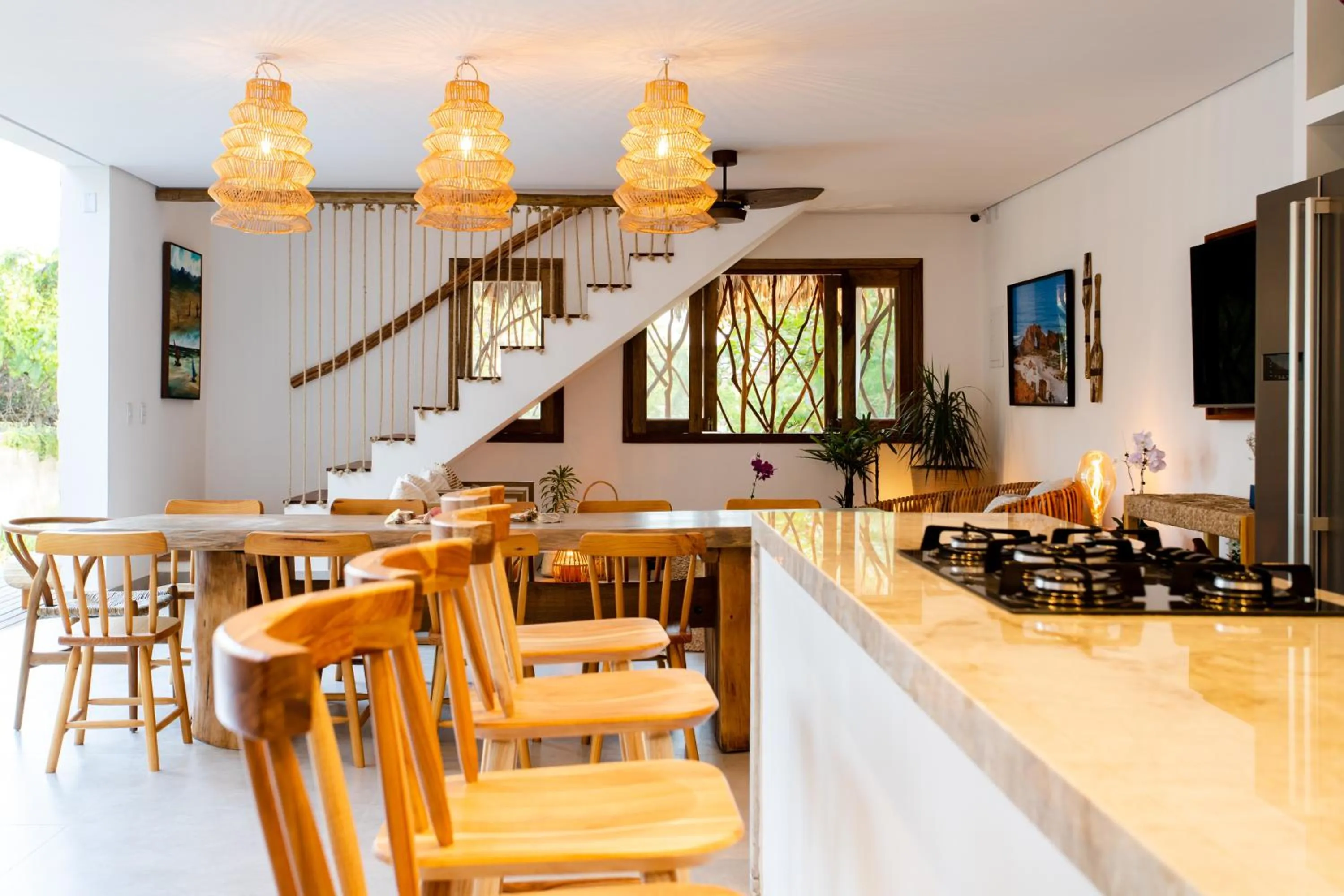 Living room in Villa Odara