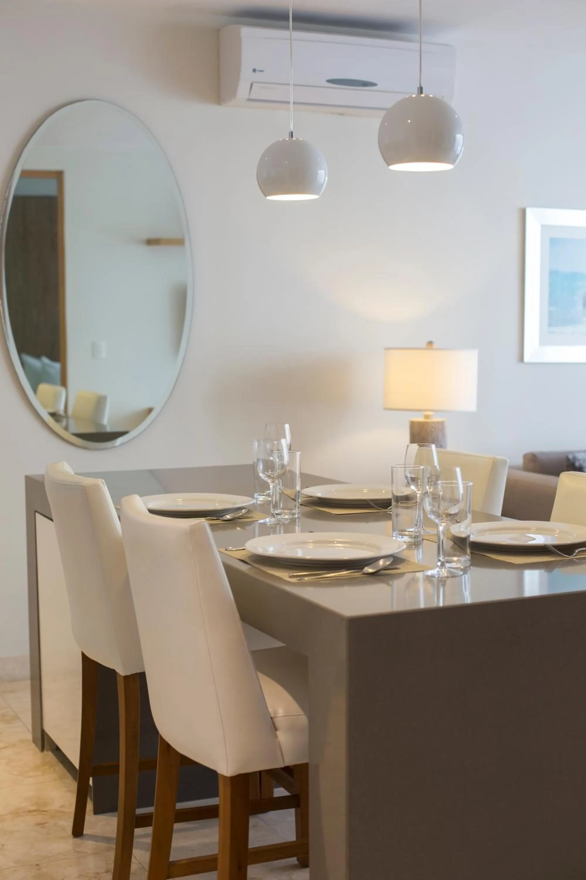 Dining area in Anah Suites