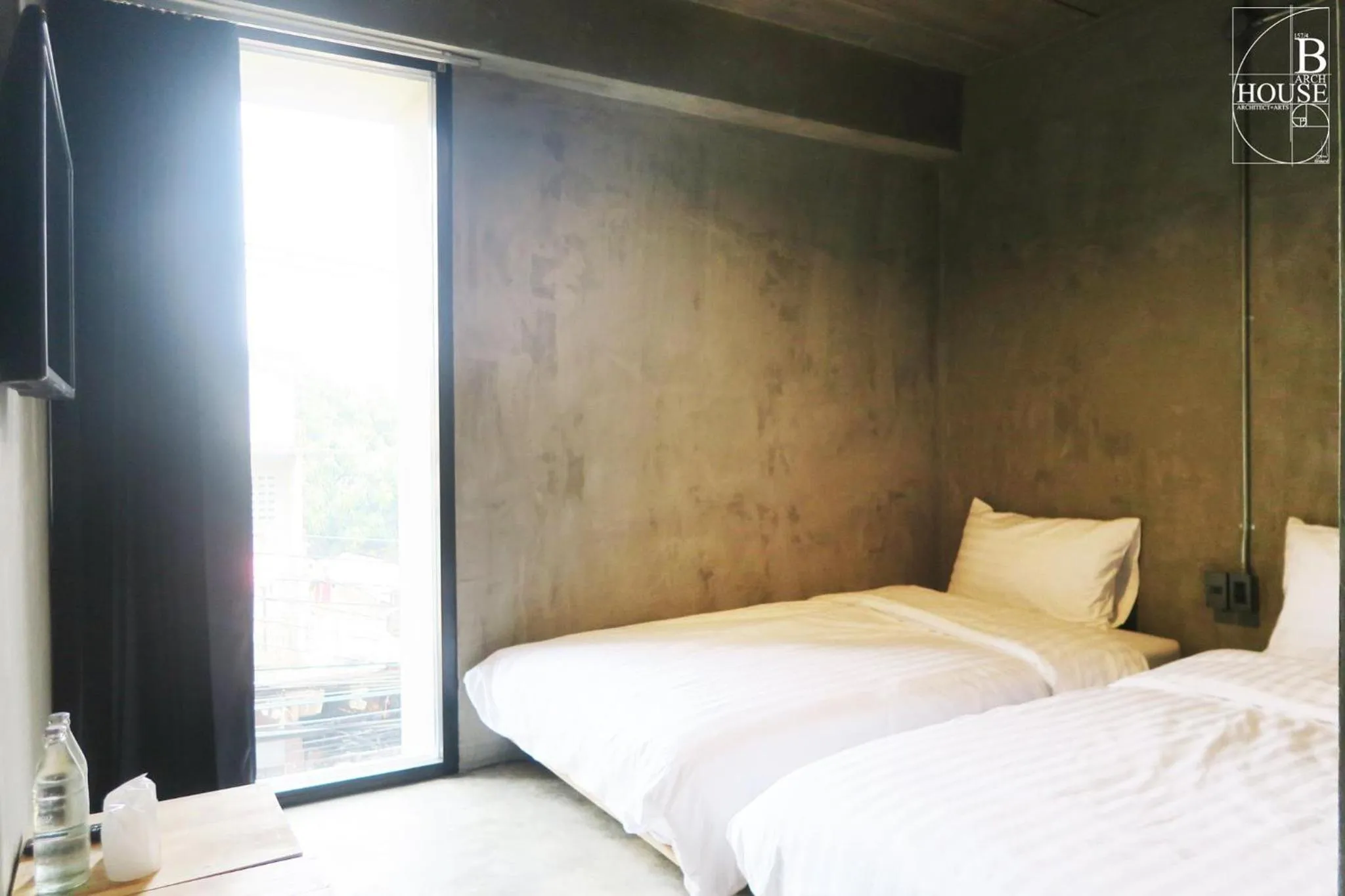 Bedroom, Bed in B Arch House Hotel and Cafe ll NO PARKING ll