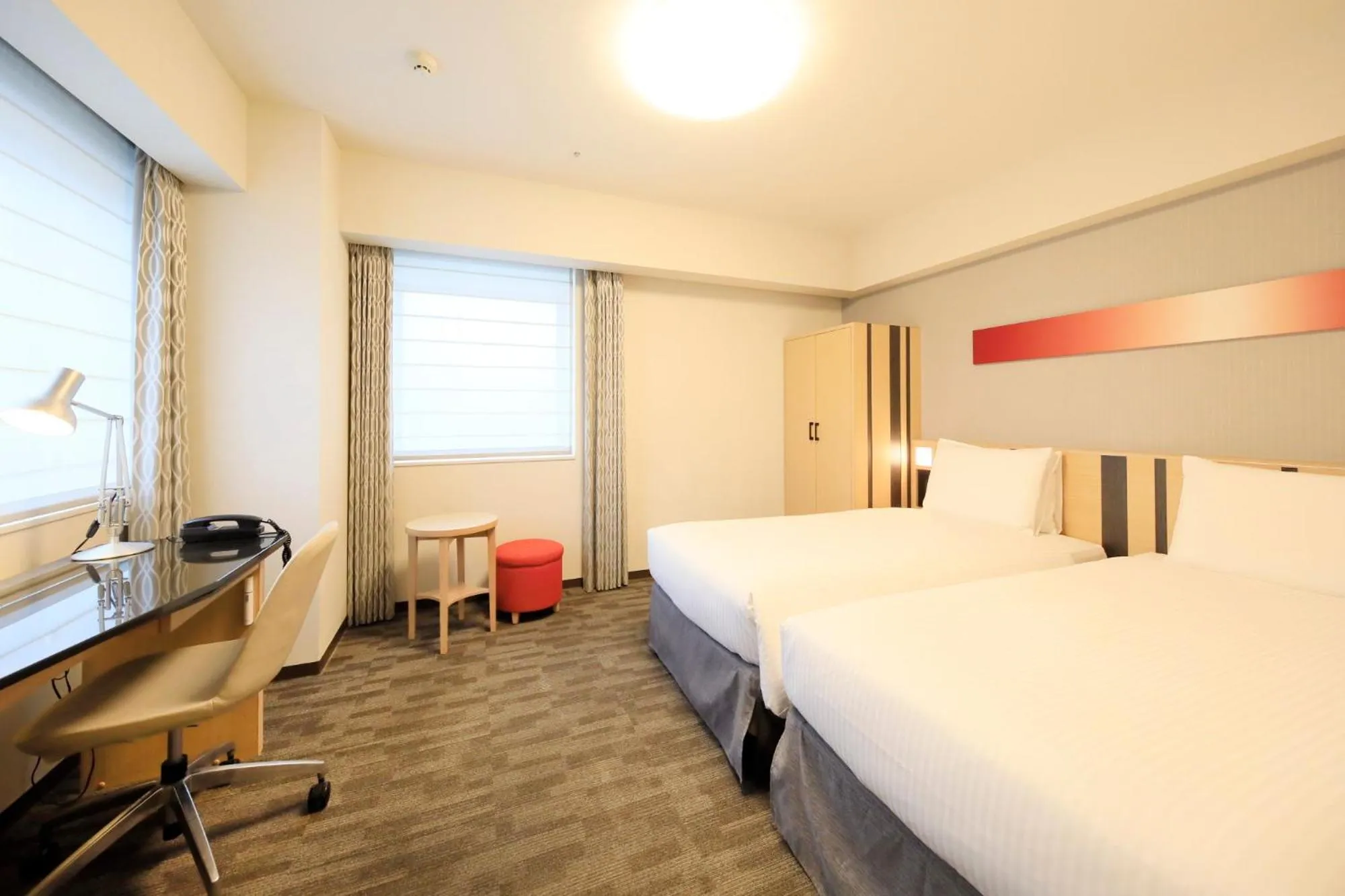 Photo of the whole room, Bed in Richmond Hotel Tokyo Suidobashi