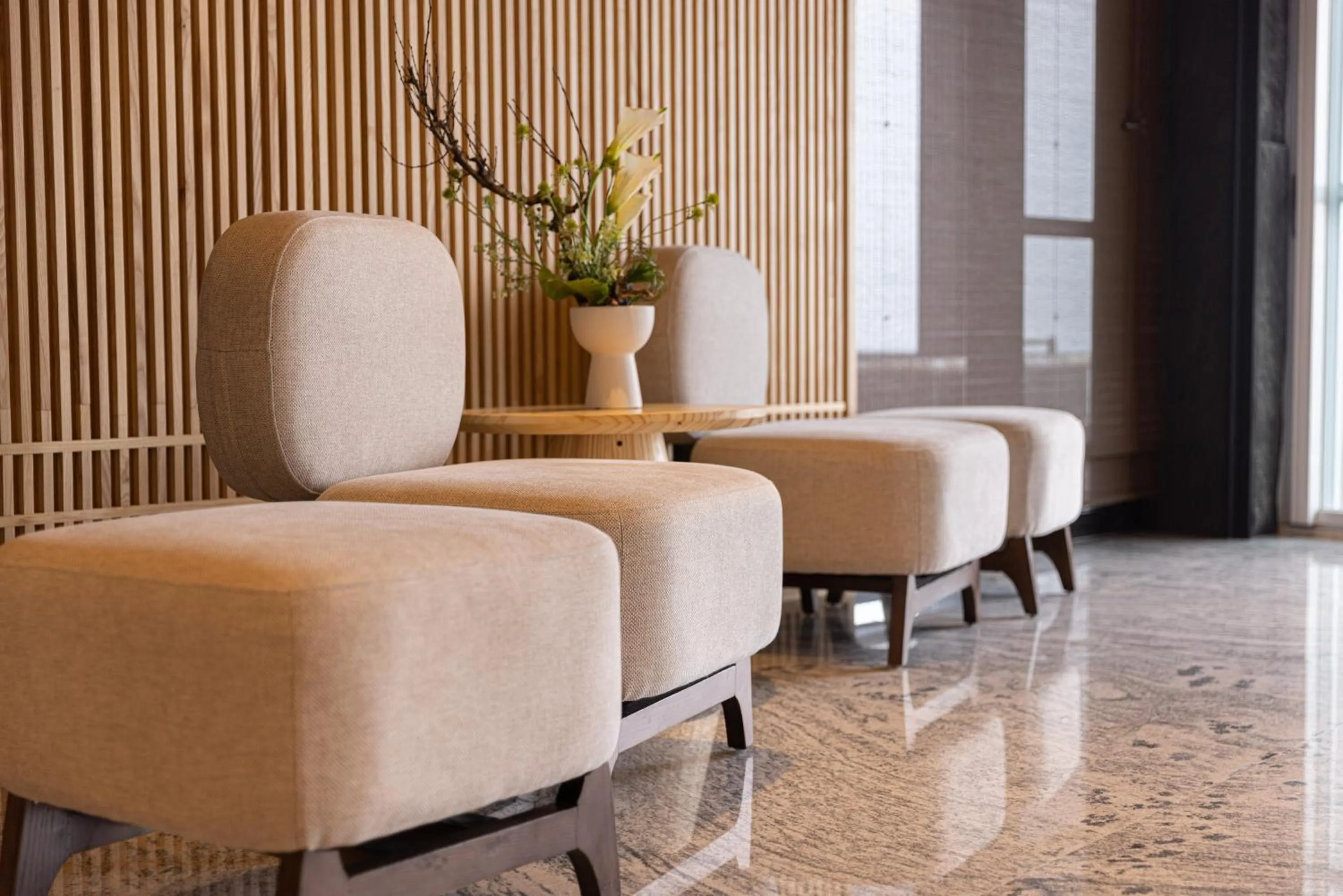 Communal lounge/ TV room in Sun Moon Lake Apollo Resort Hotel