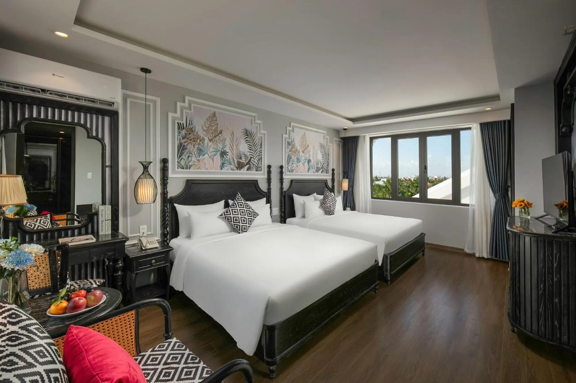 Bed in Serene Nature Boutique Resort & Spa