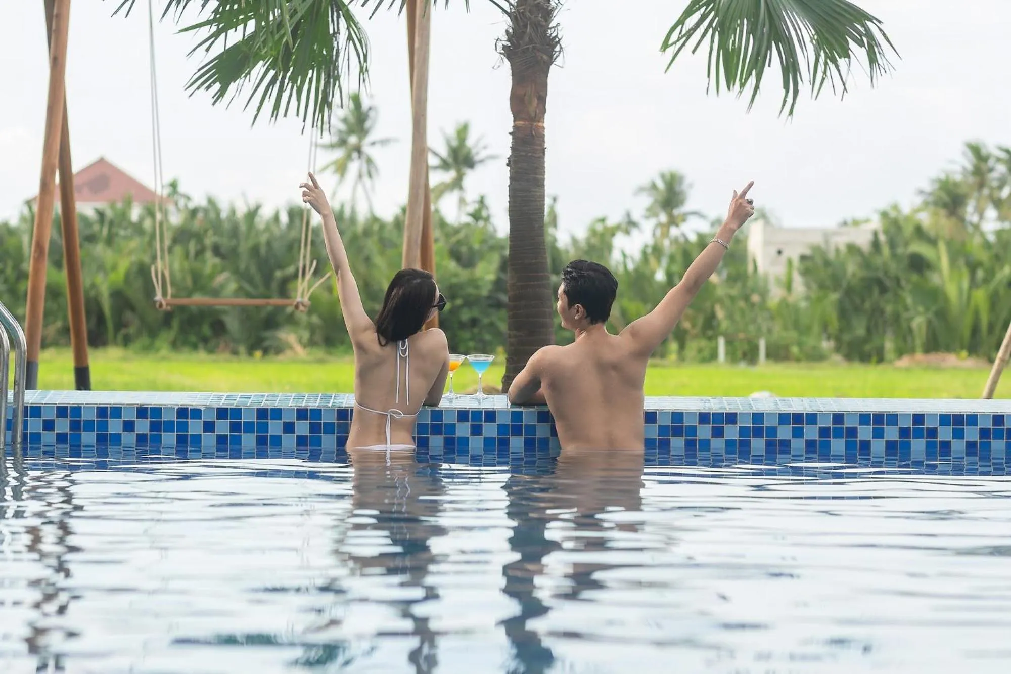 Swimming pool in Serene Nature Boutique Resort & Spa