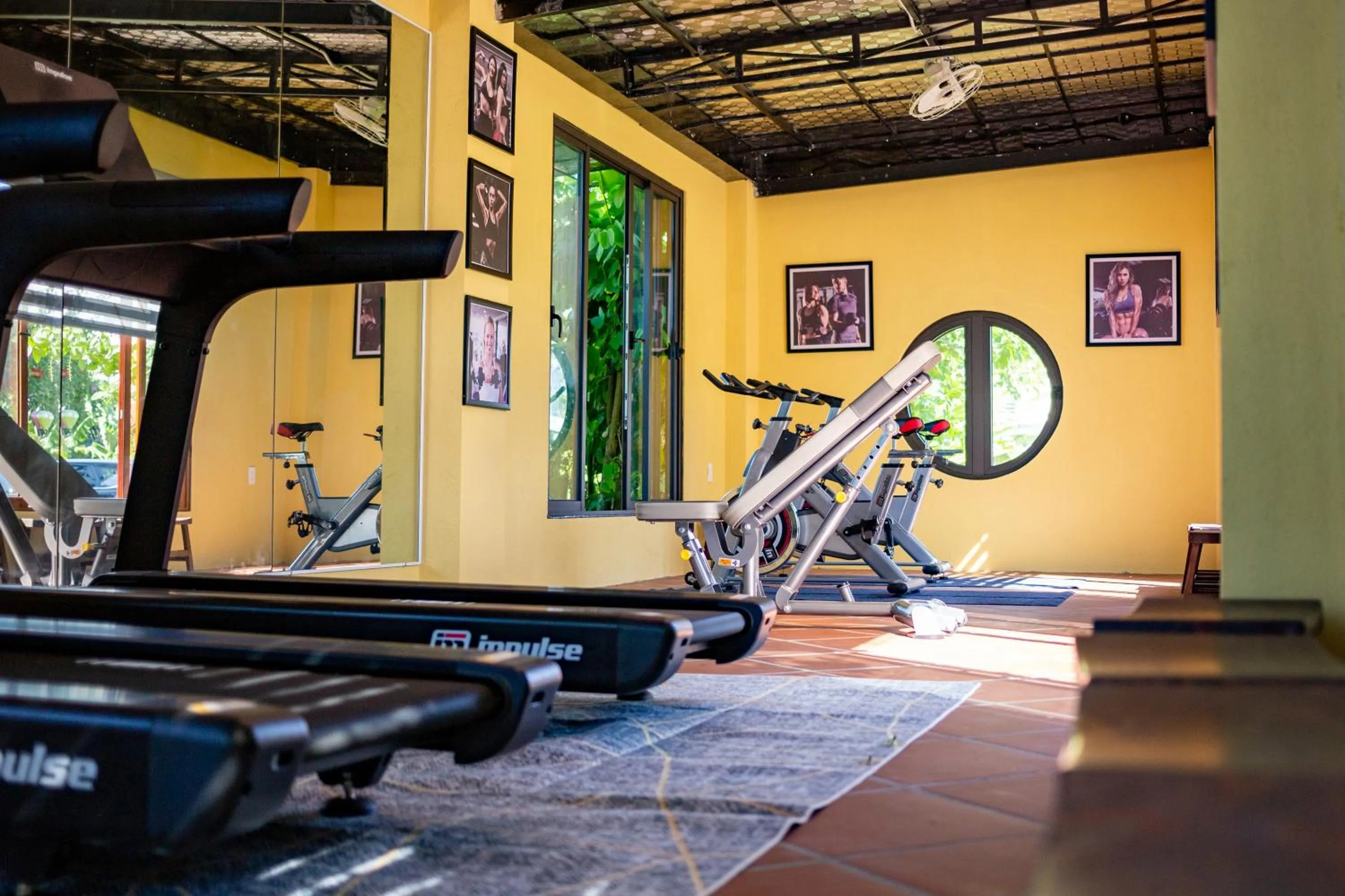 Fitness centre/facilities in Serene Nature Boutique Resort & Spa