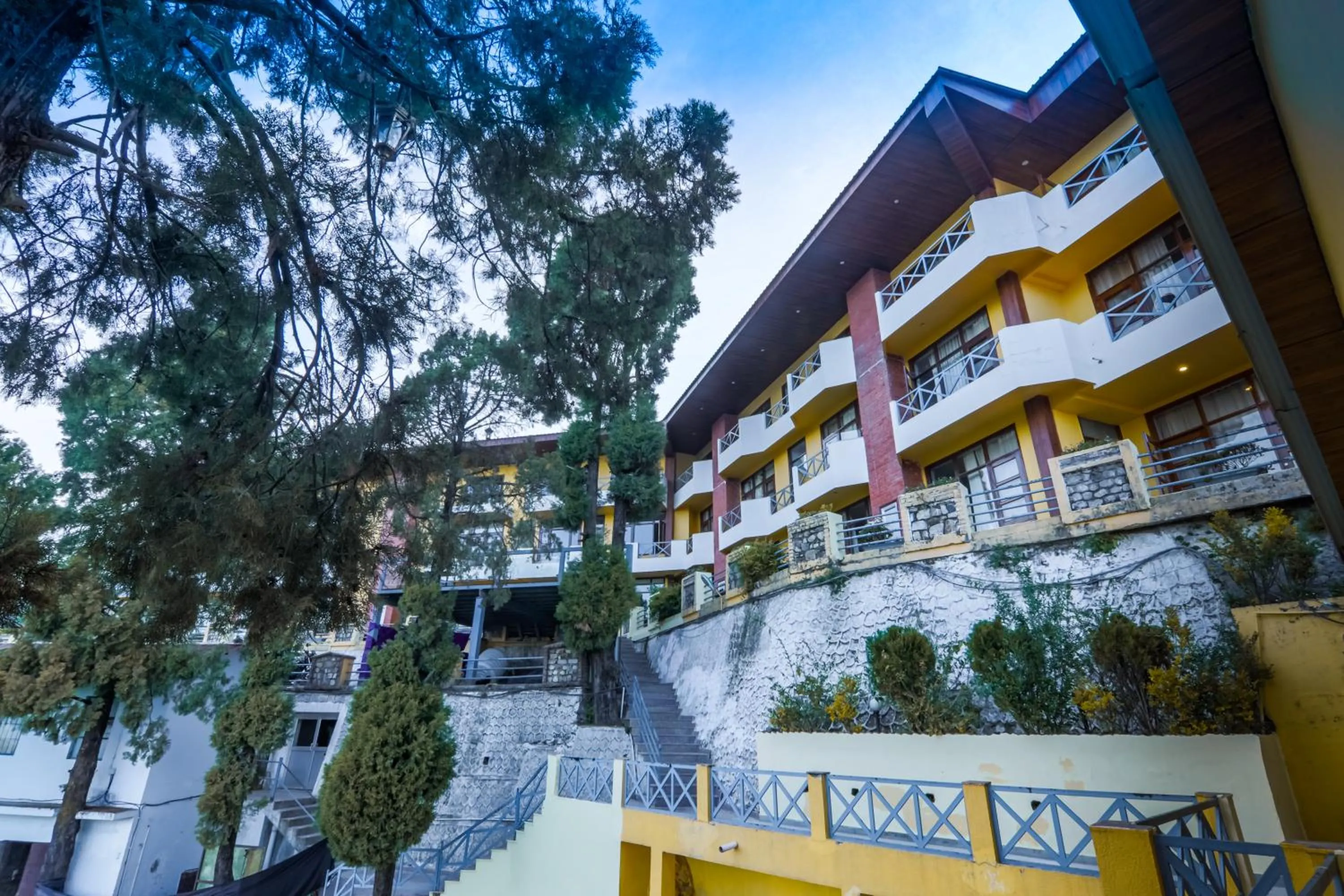 Property building in Green N Breeze Resorts Mussoorie