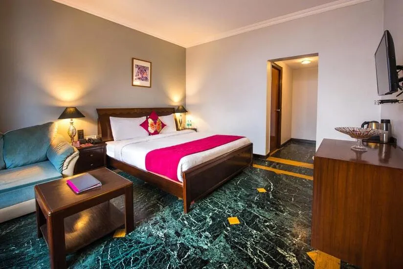 Bed in Green N Breeze Resorts Mussoorie