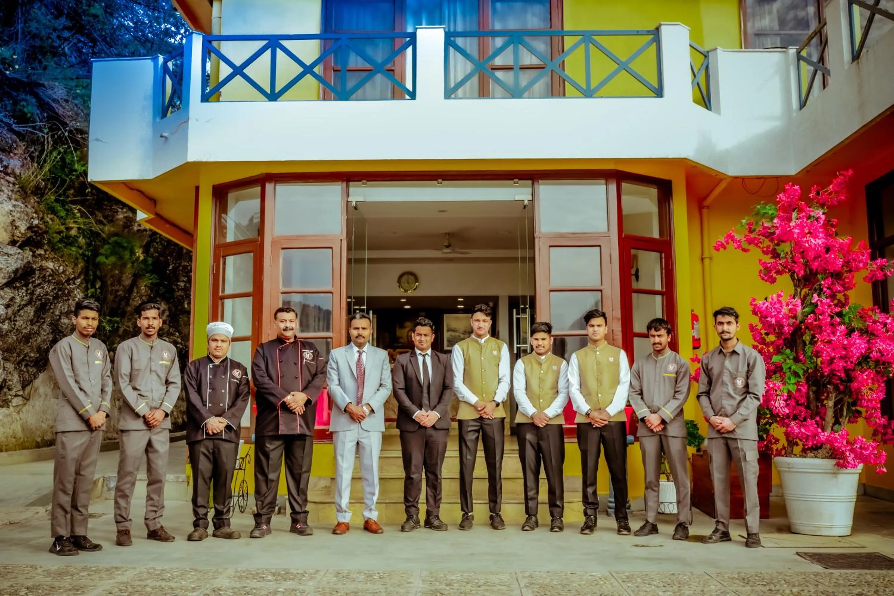 People in Green N Breeze Resorts Mussoorie