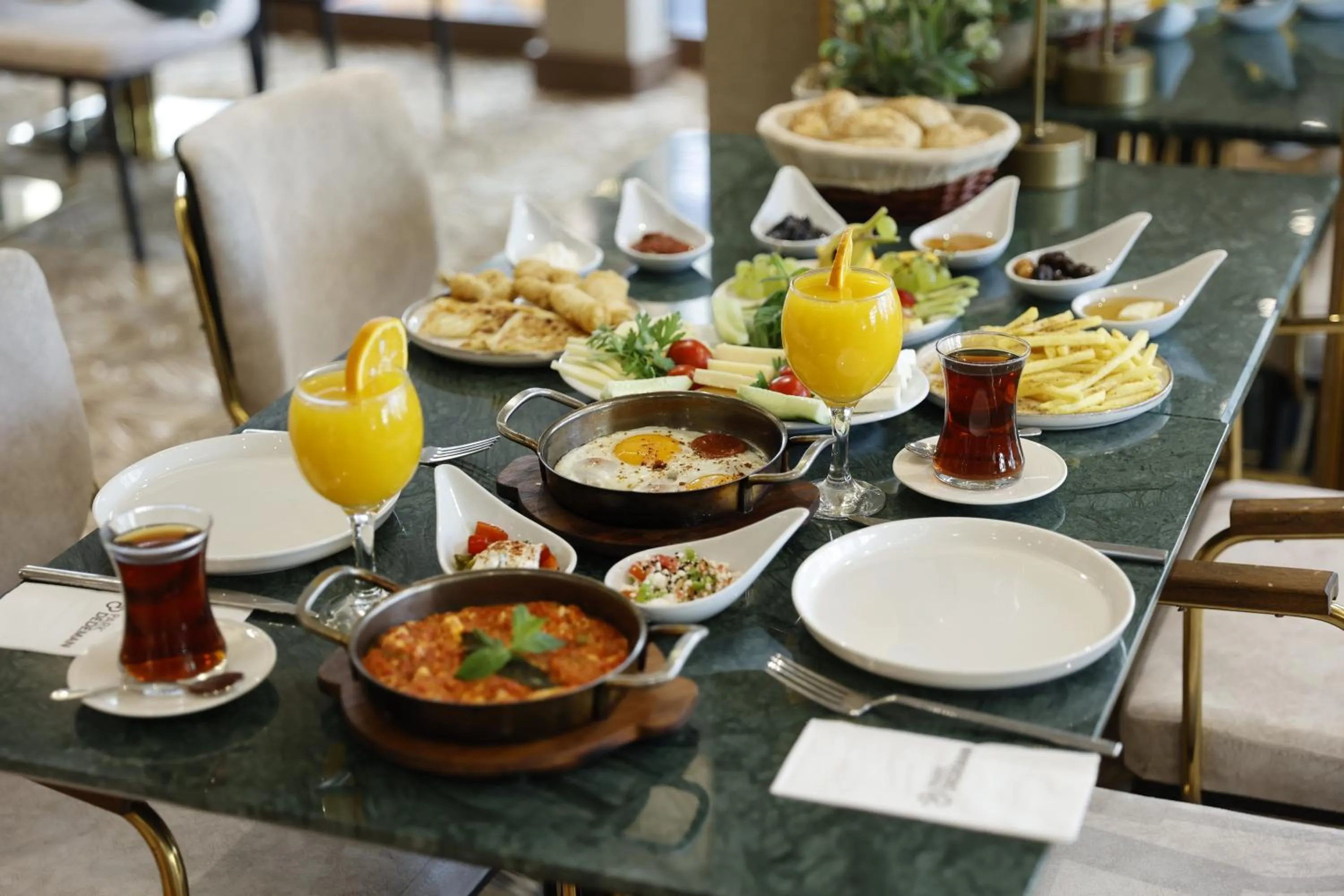 Continental breakfast in Park Dedeman Kızılay Ankara