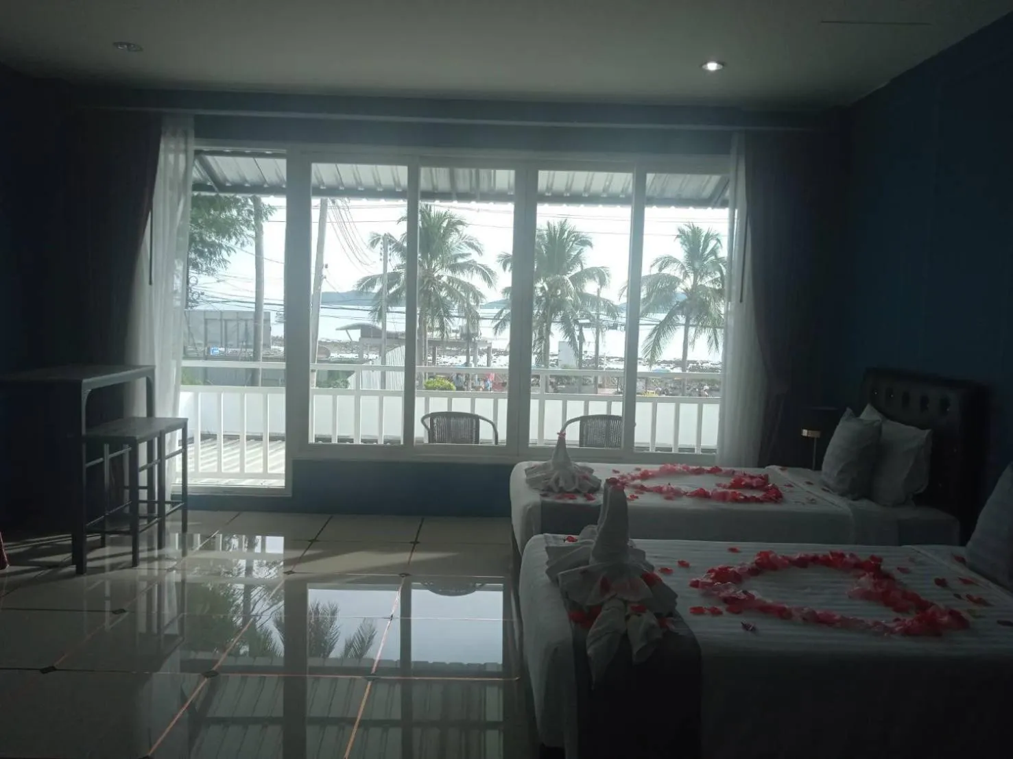 Bed in Panwa Beach Side Beachfront