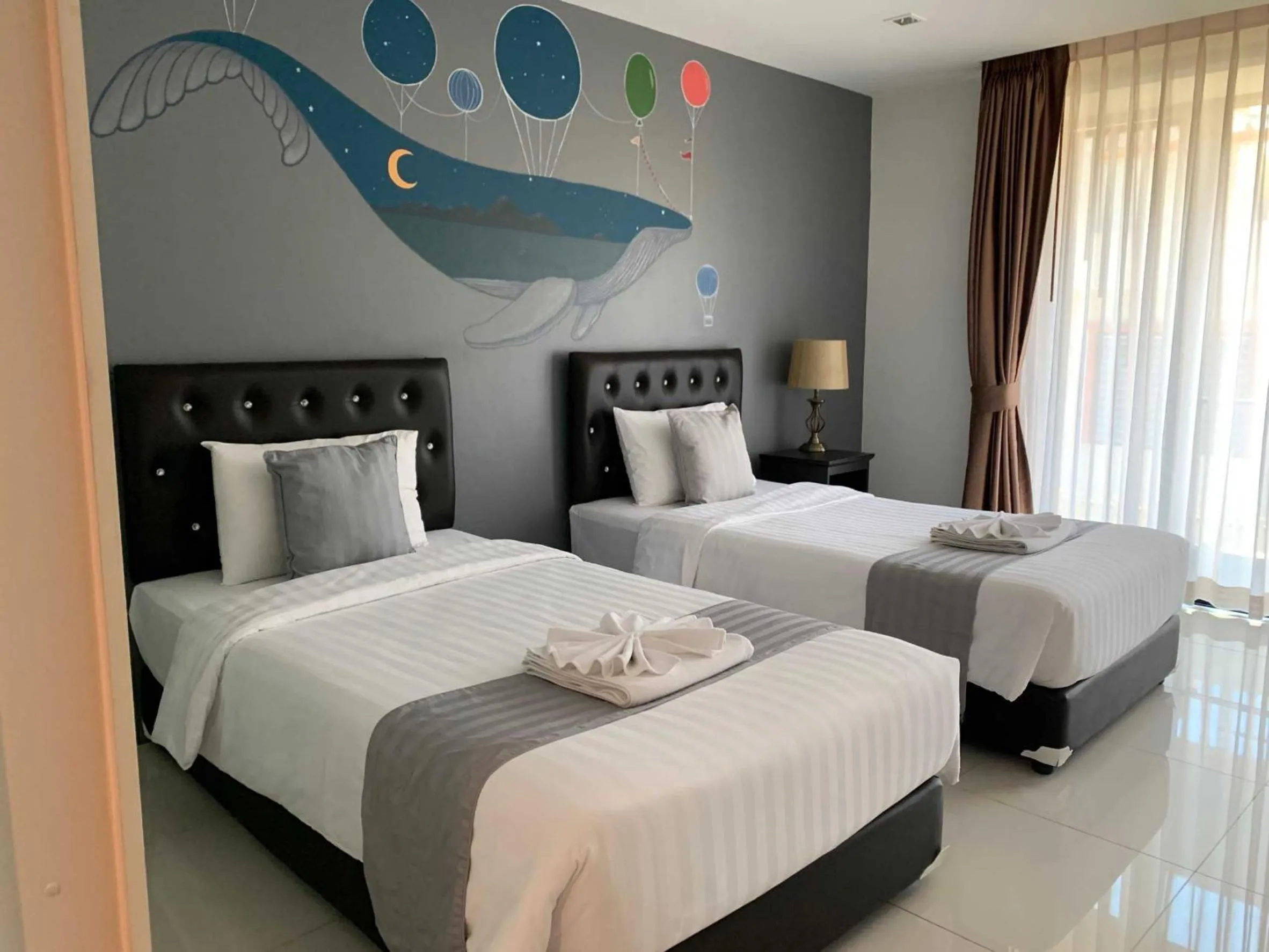 Bed in Panwa Beach Side Beachfront