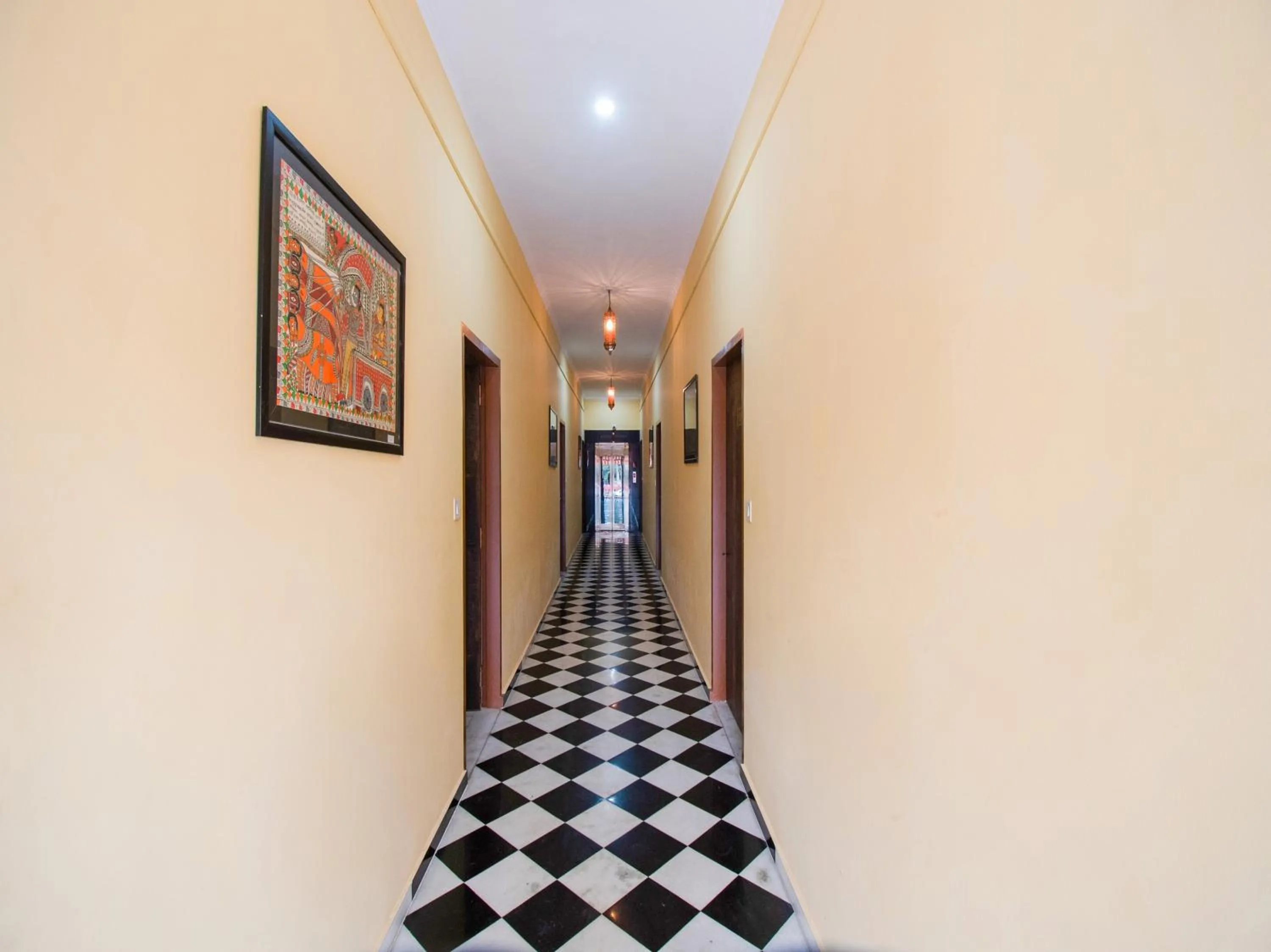 Lobby or reception in OYO Hotel O Omeshwari