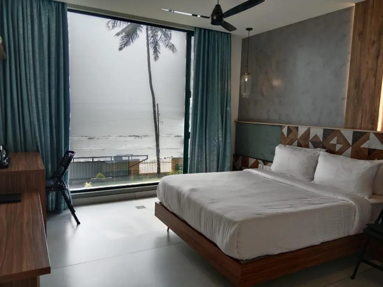 Deluxe Double Room with Sea View in ANANSA BOUTIQUE HOTEL by The Kannur Club Deluxe Double Room with Sea View in ANANSA BOUTIQUE HOTEL by The Kannur Club