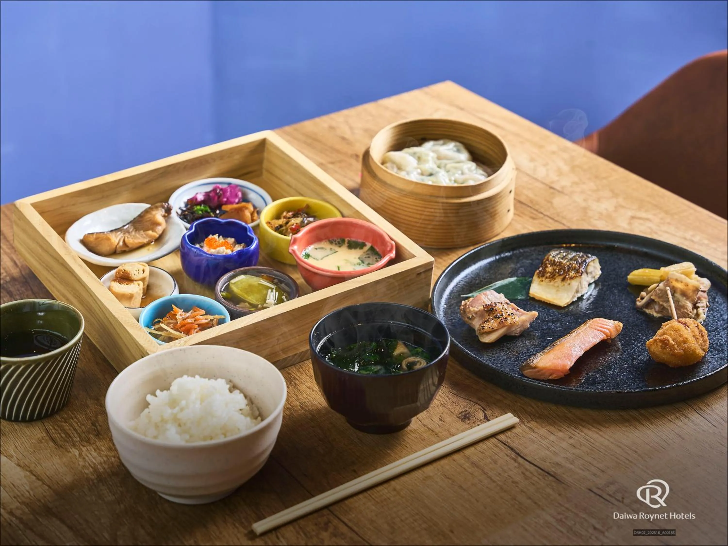 Buffet breakfast in Daiwa Roynet Utsunomiya