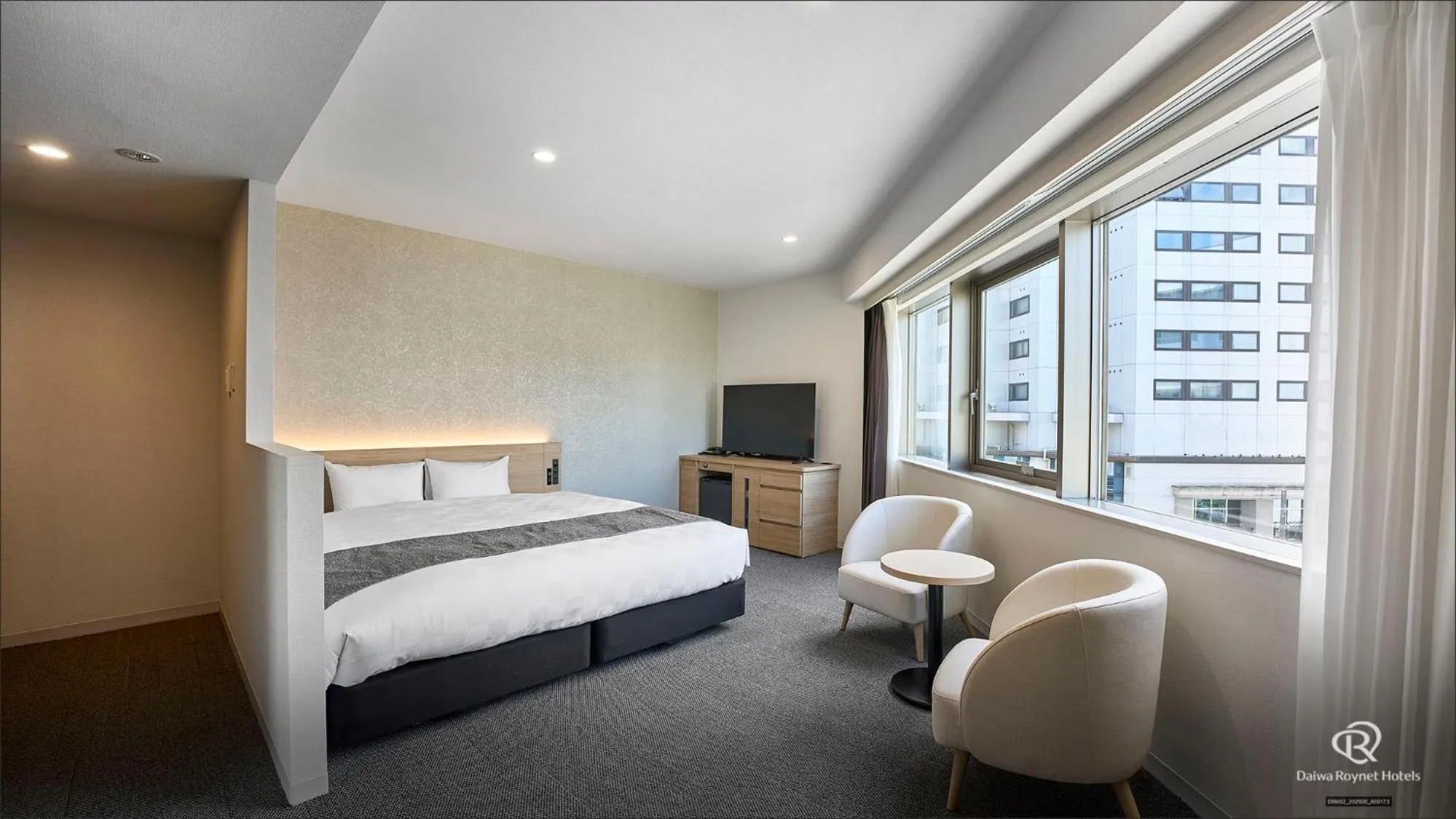 Photo of the whole room, Bed in Daiwa Roynet Utsunomiya